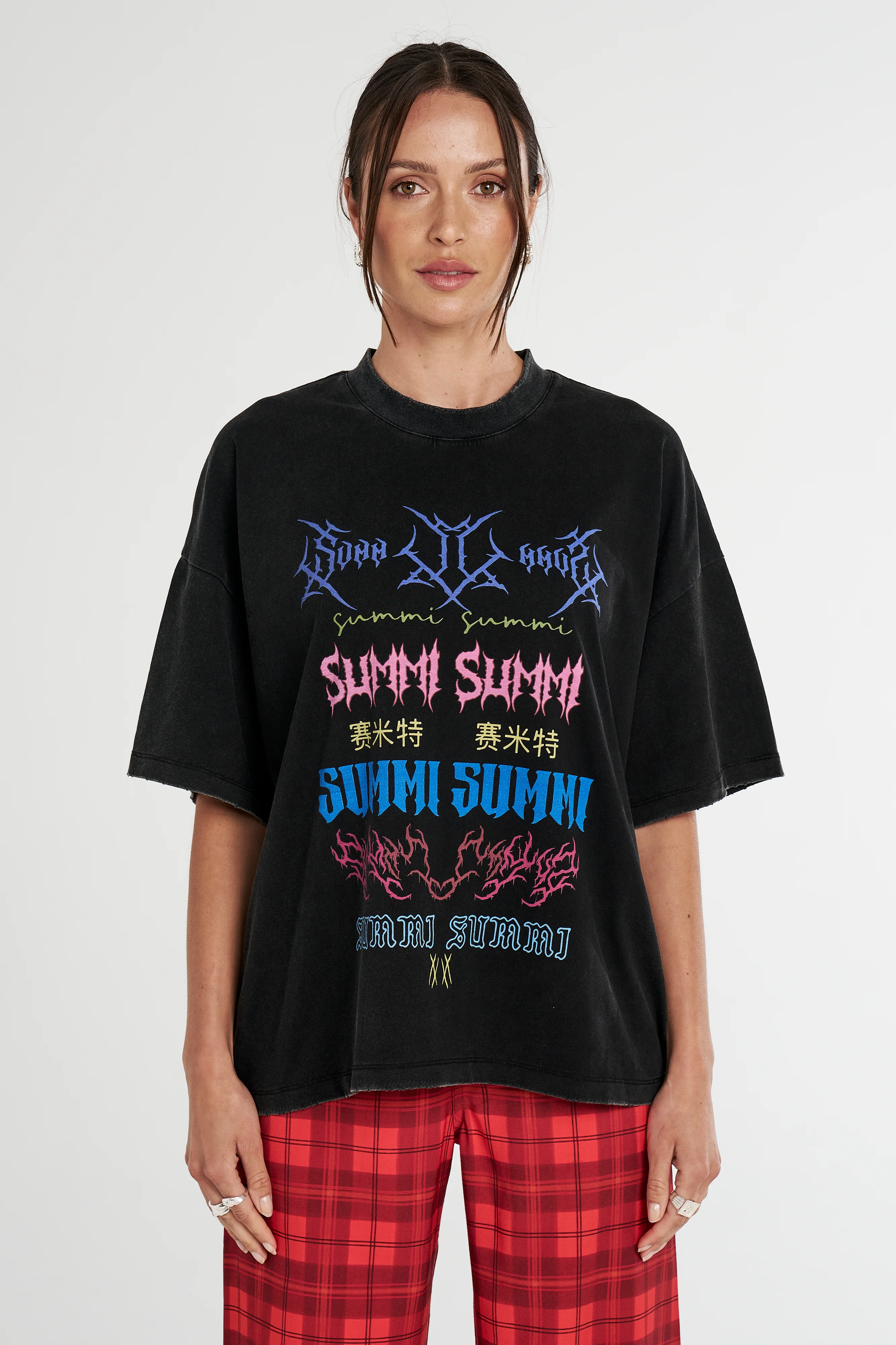 SUMMI SUMMI Band tee - Black