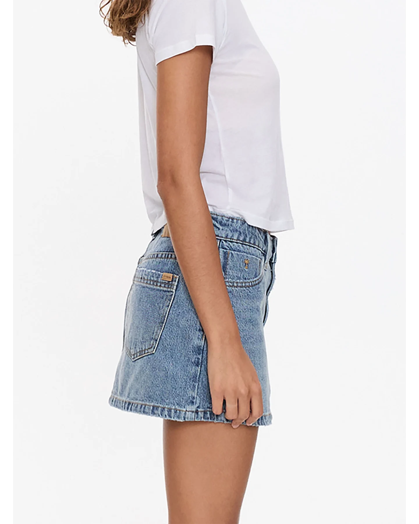 THRILLS Sophie Mid Rise Mini Skirt - Rustic Fade