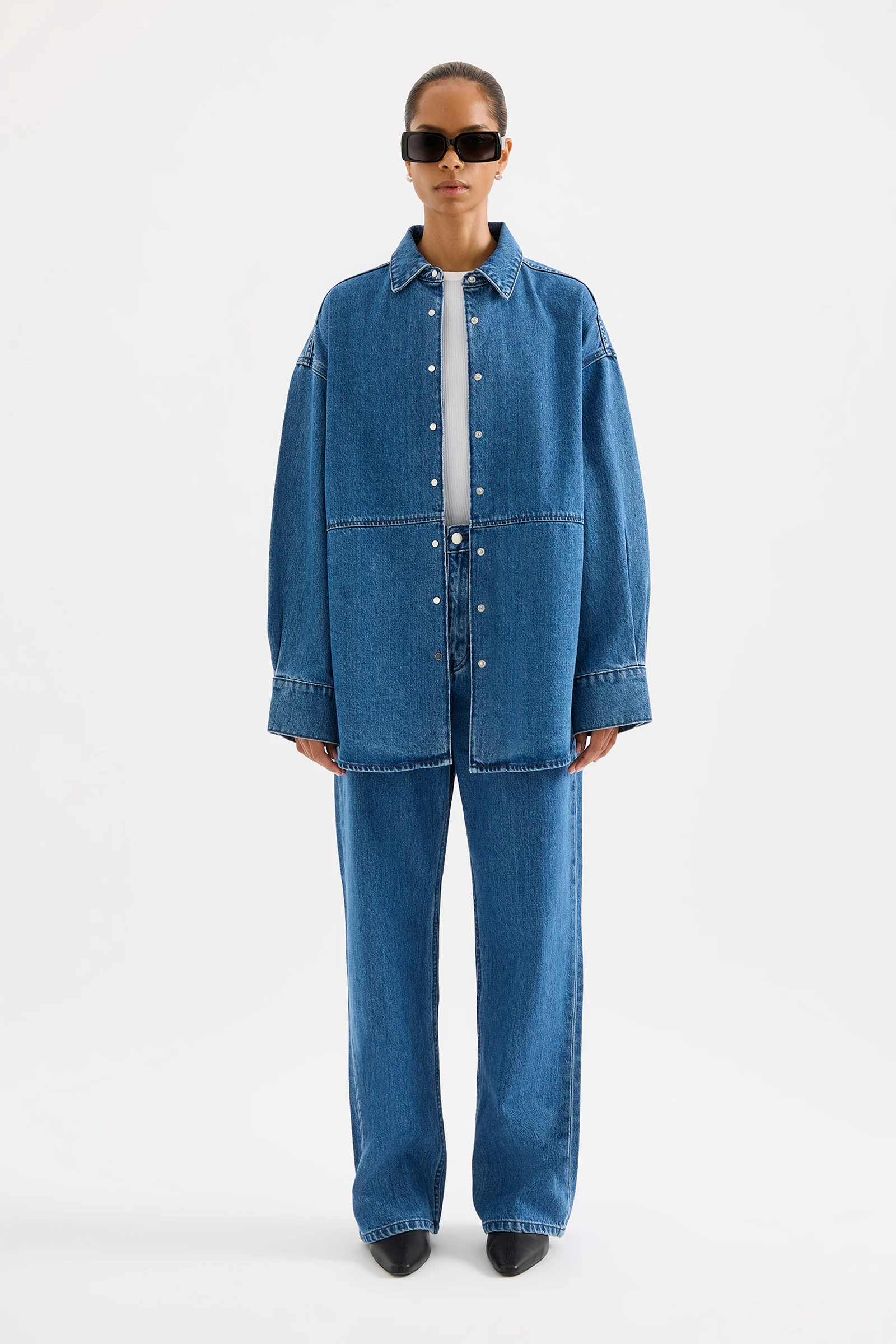 NUDE LUCY Otis organic denim jacket - Fresh blue