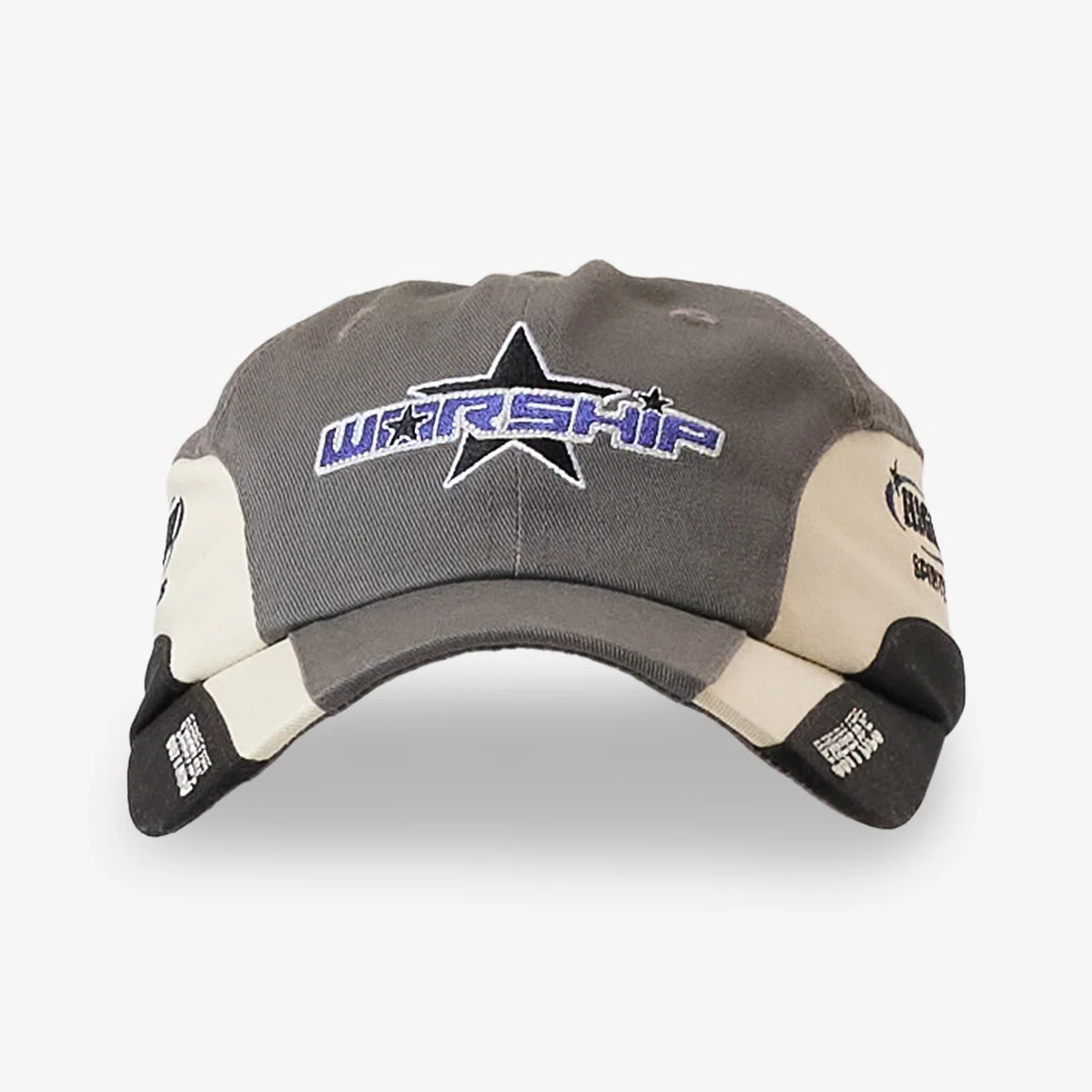 WORSHIP Shooter Panel Hat - Steel Grey