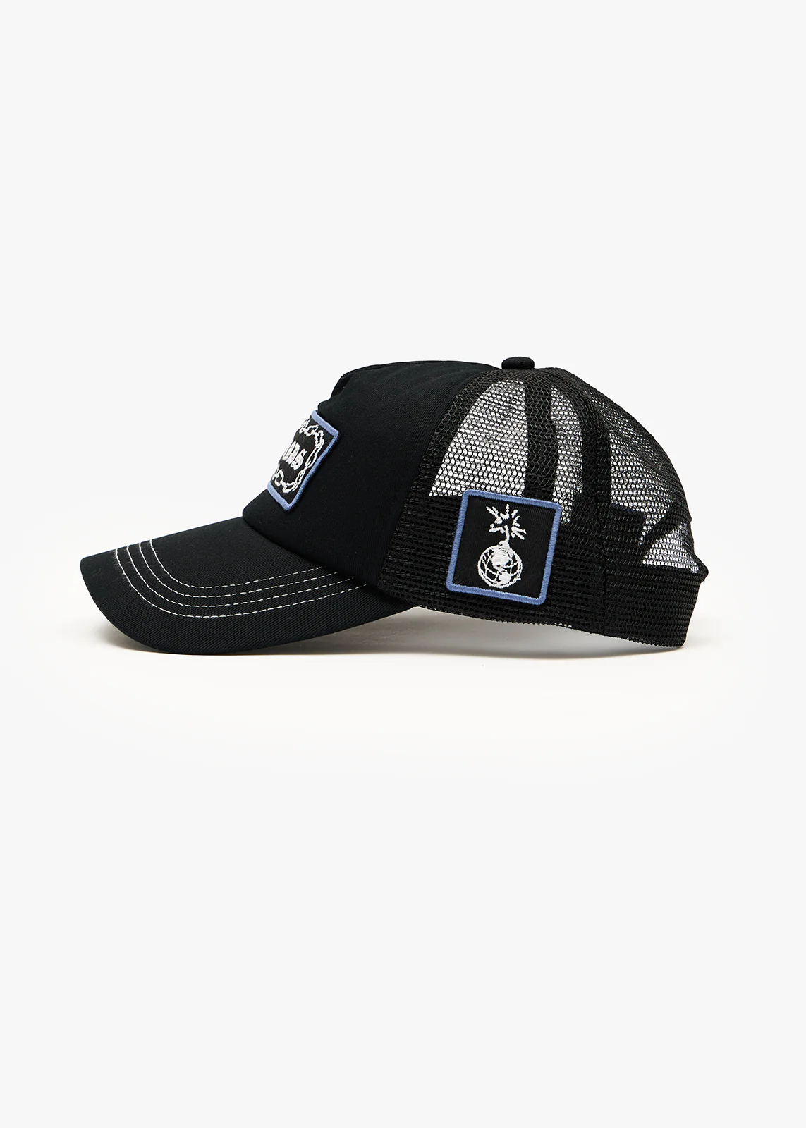 AFENDS Spiritual mesh trucker cap - Black