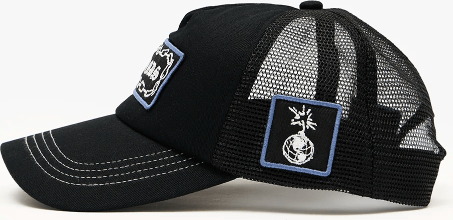 AFENDS Spiritual mesh trucker cap - Black