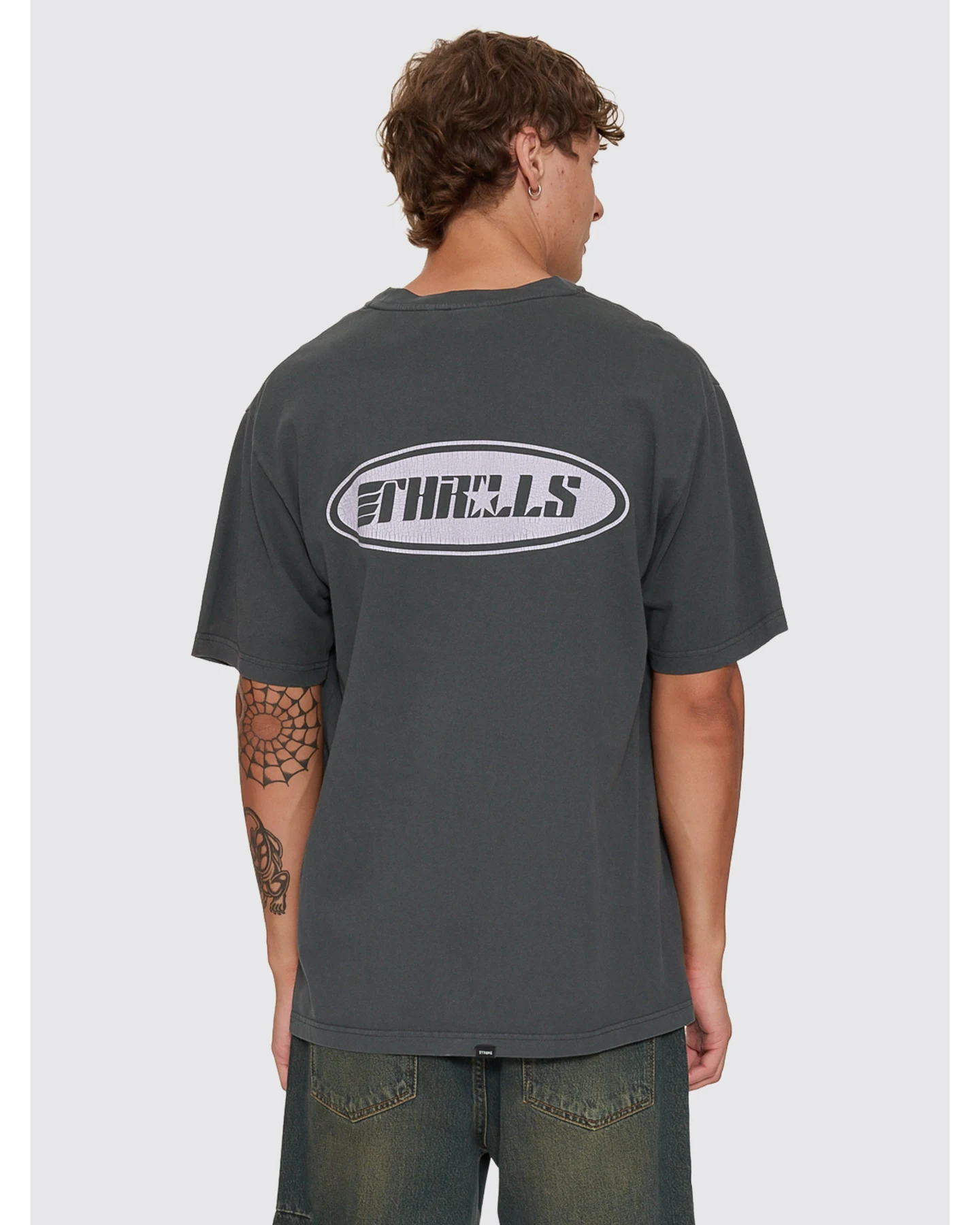 THRILLS Odyssey Core Oversize Tee - Carbon