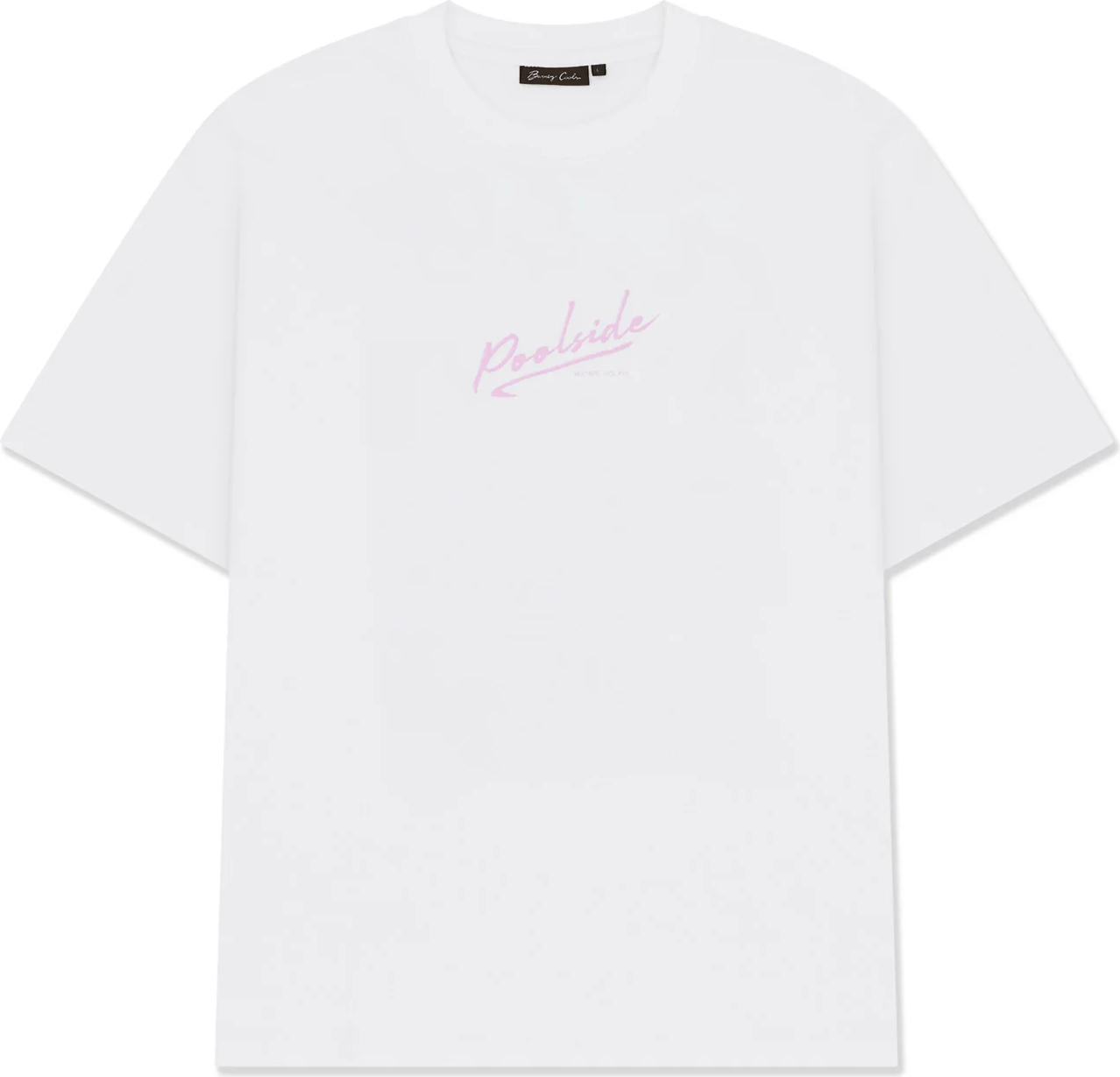 BARNEY COOLS Mixtape T-shirt White