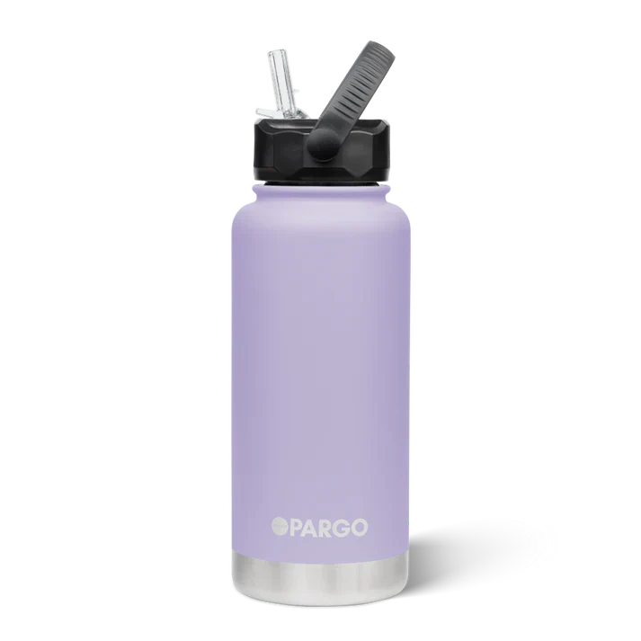 PROJECT PARGO 950mL Insulated Bottle w/ Straw Lid - Lilac