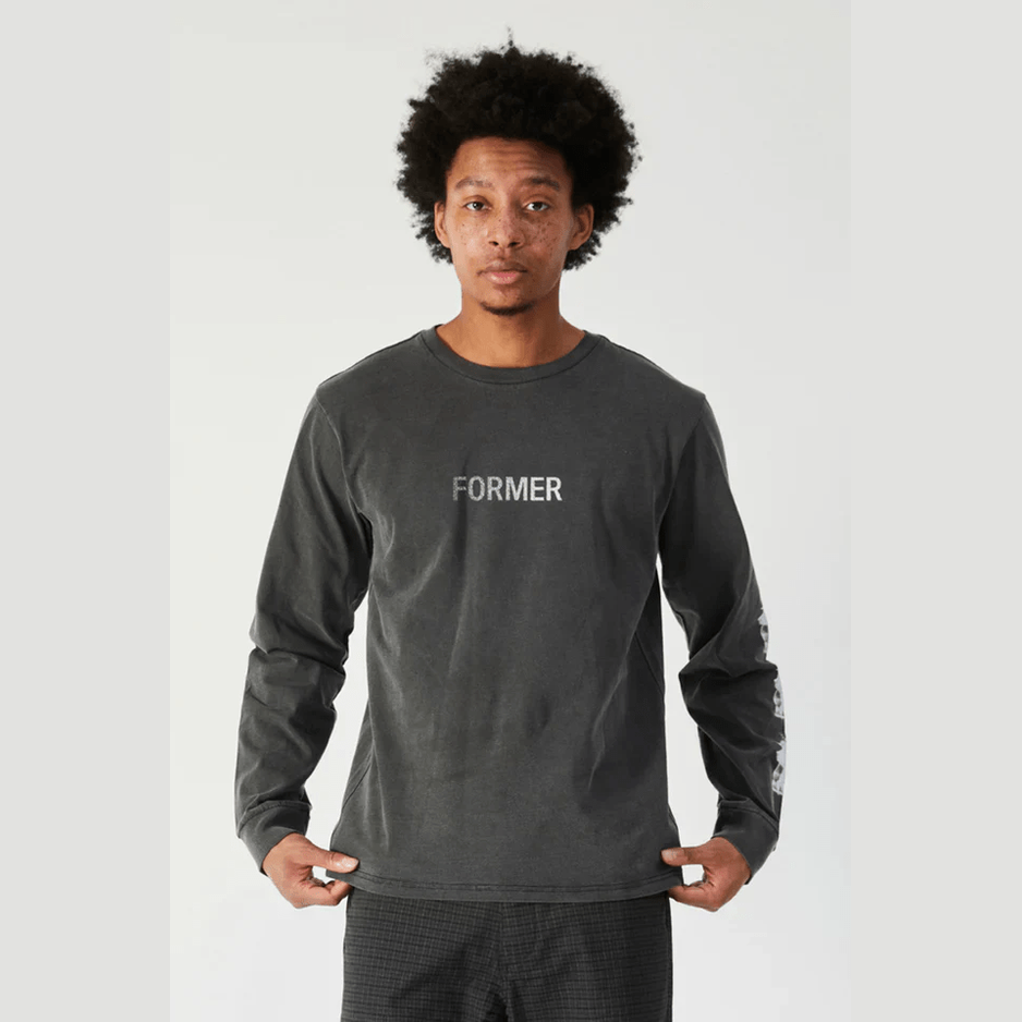 Former Low End Legacy Longsleeve Tee - Washed Black