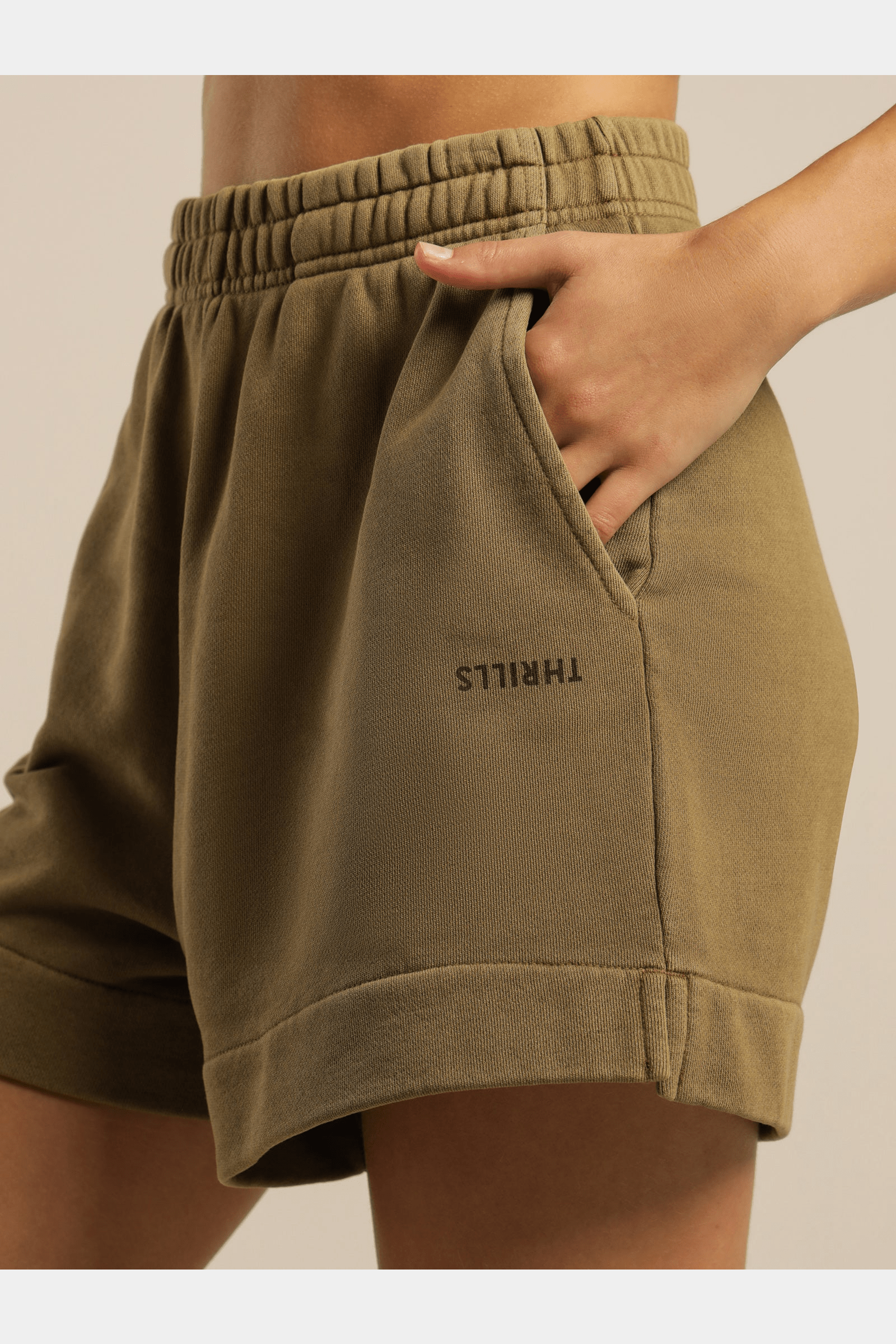 Thrills minimal thrills fleece short - plantation
