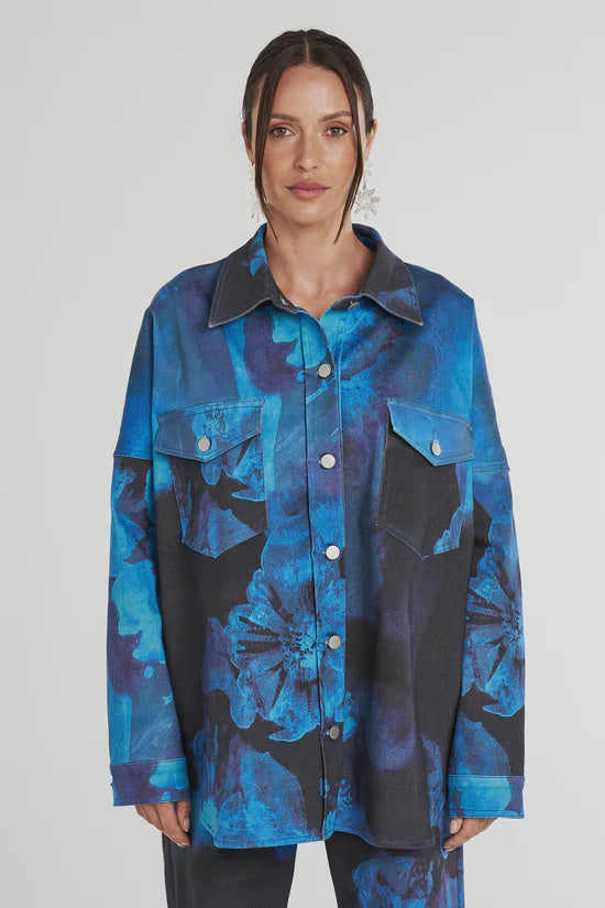 SUMMI SUMMI State of mind denim jacket - Dark lumen