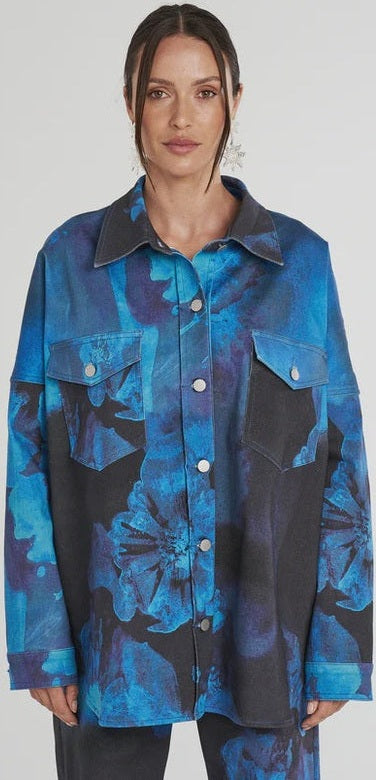 SUMMI SUMMI State of mind denim jacket - Dark lumen
