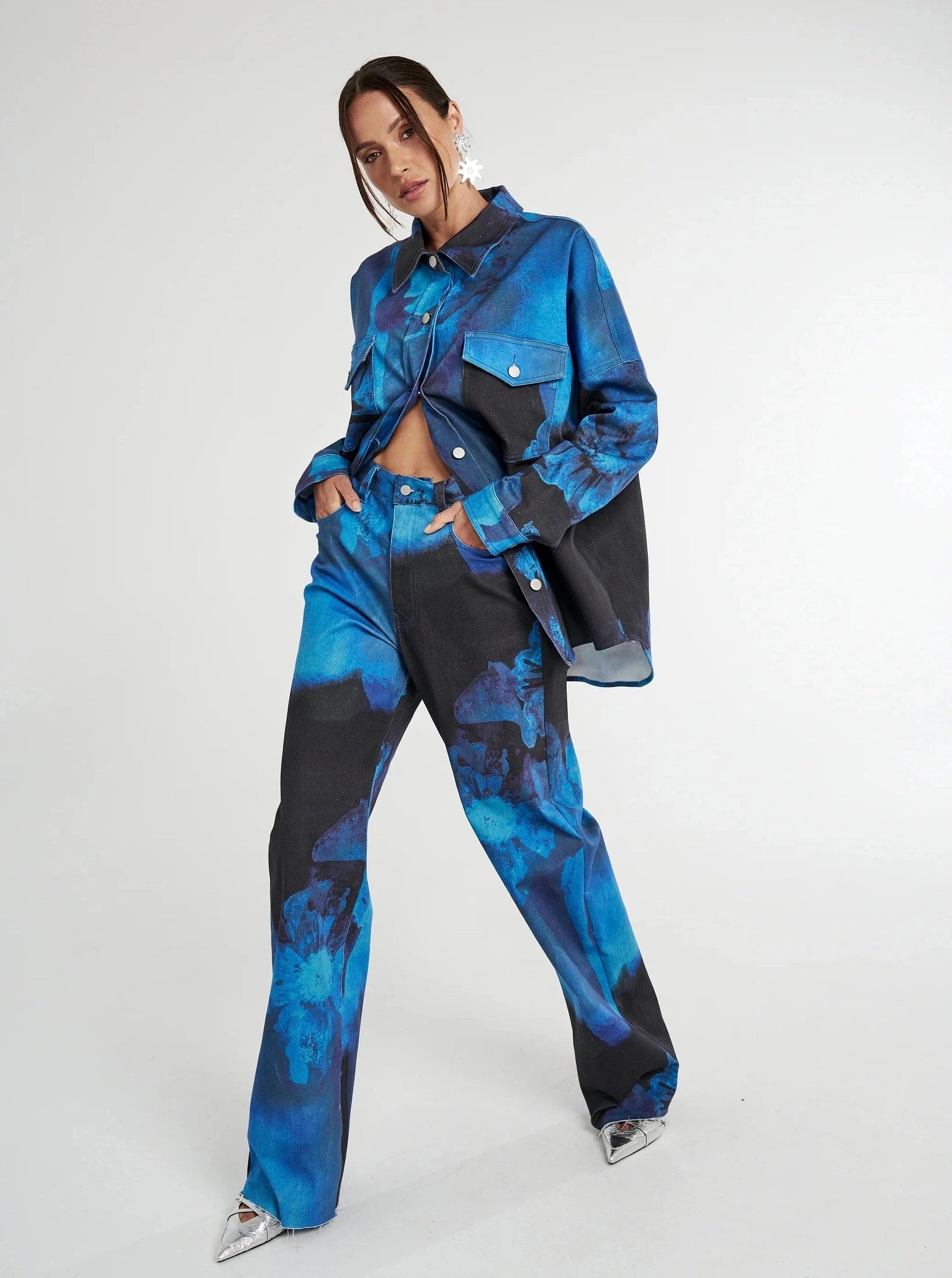 SUMMI SUMMI State of mind jeans - Dark lumen