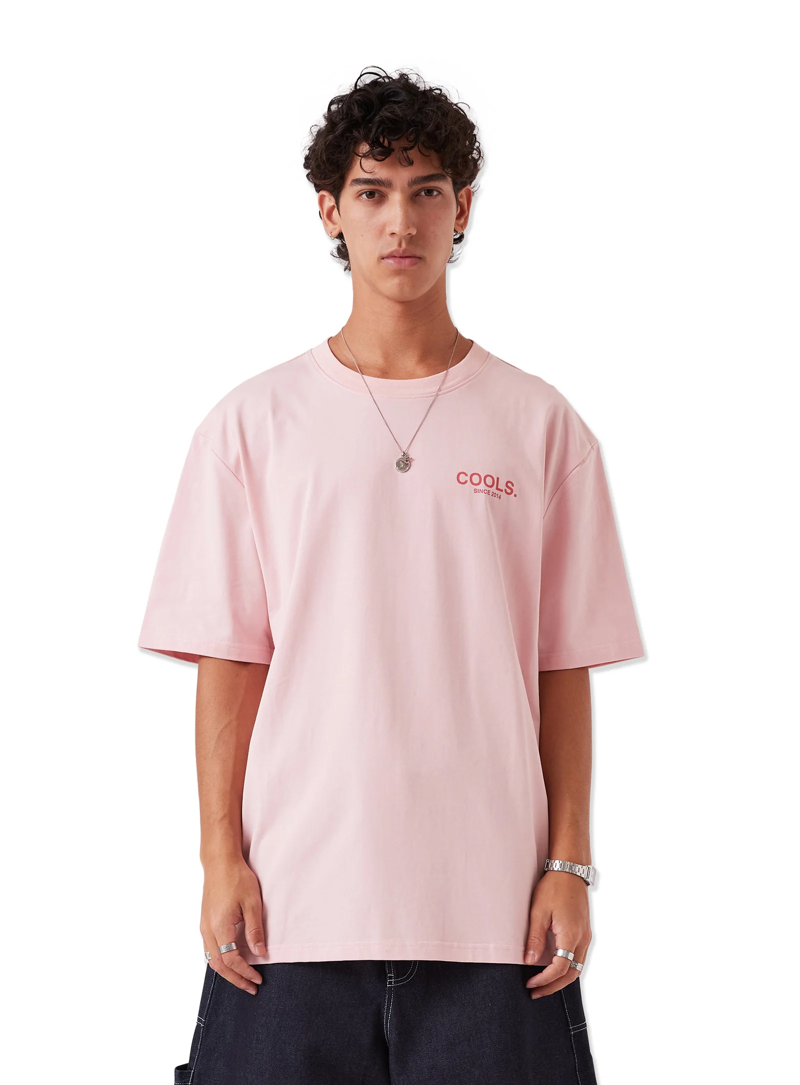 BARNEY COOLS Boundary tee - Pink