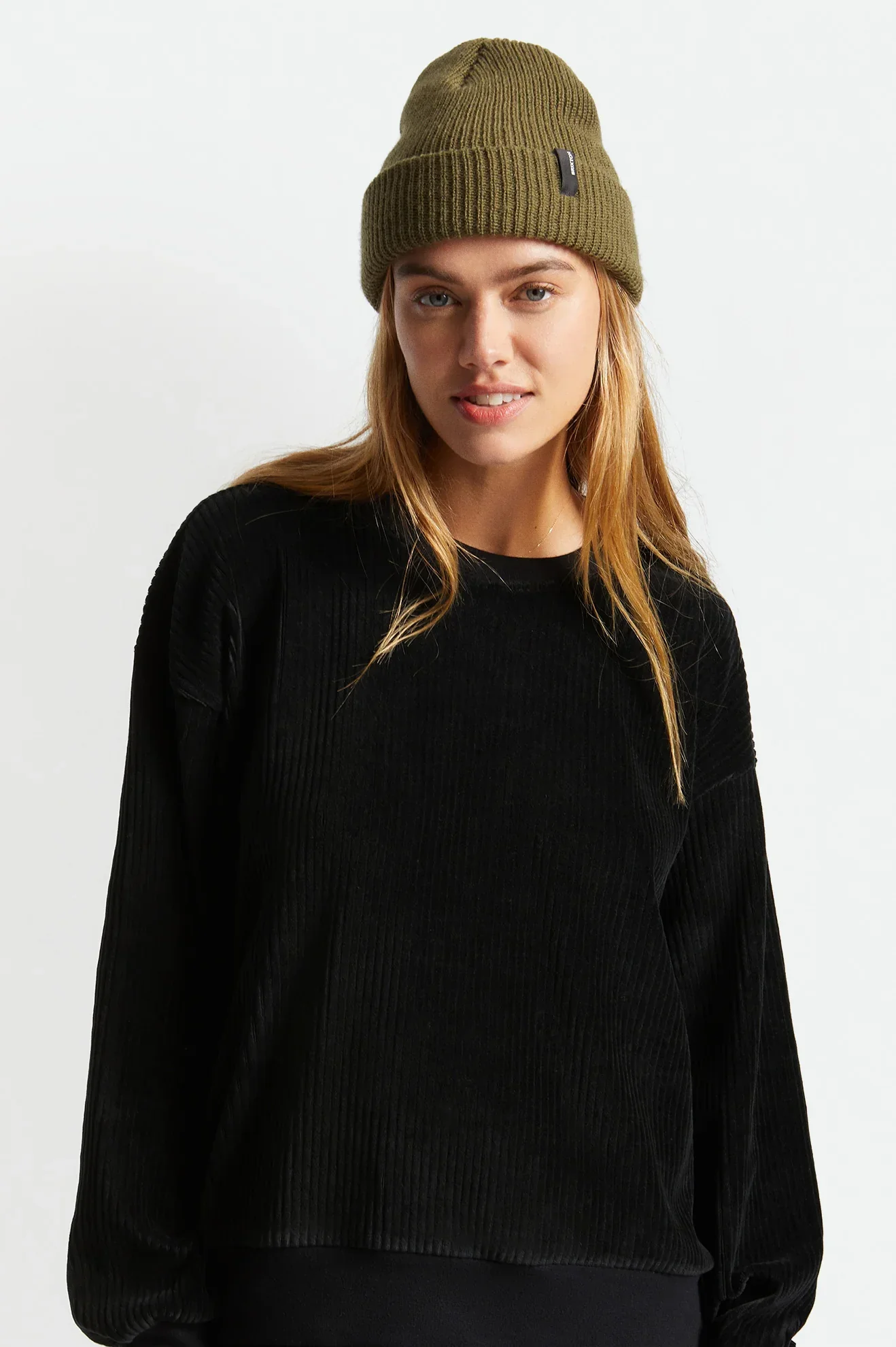 BRIXTON heist beanie - military olive