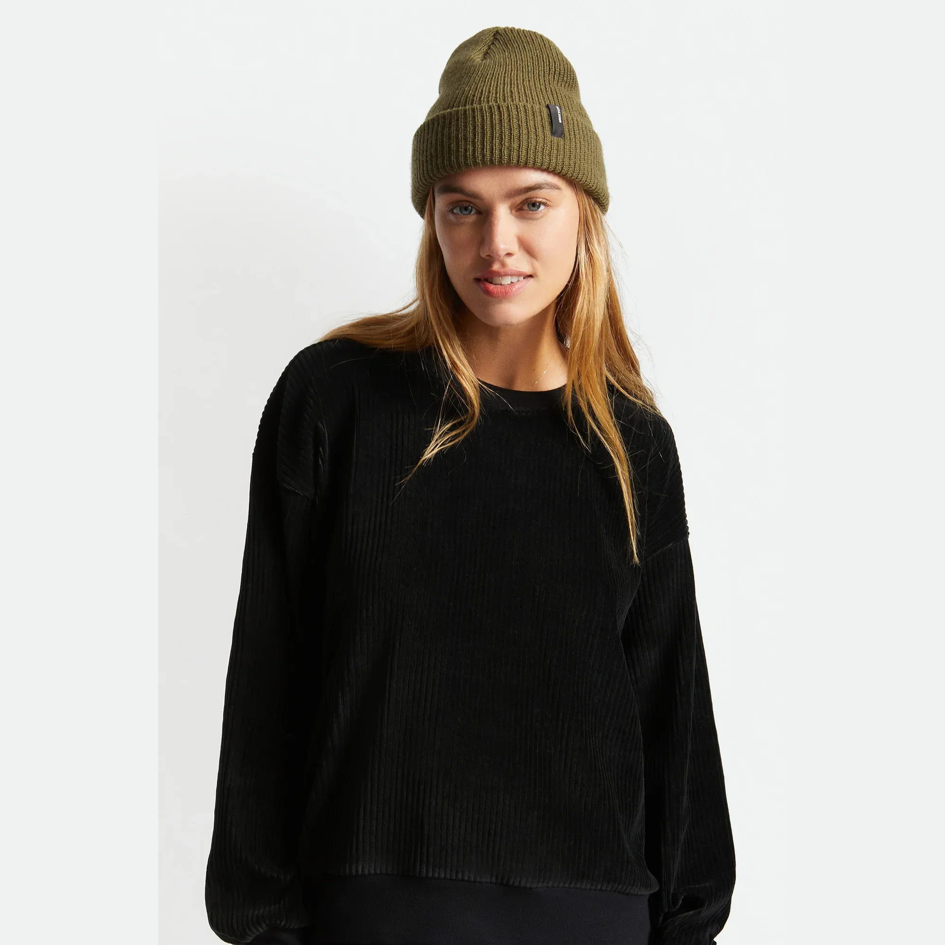 BRIXTON heist beanie - military olive