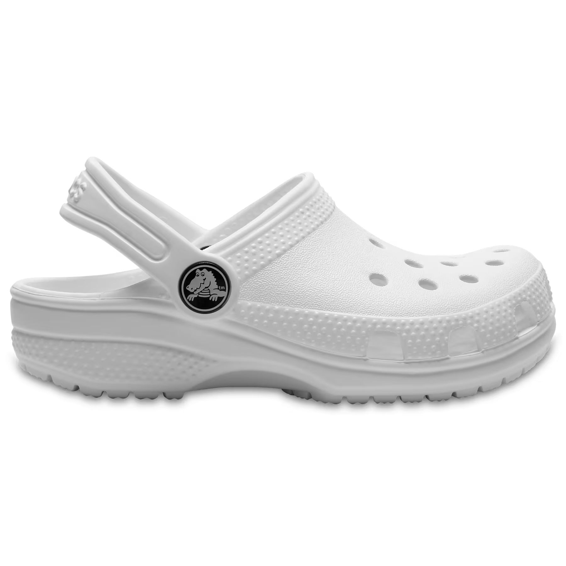 CROCS - kids classic clogs - white