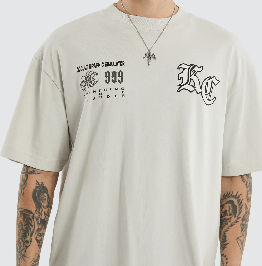 KSCY Movement Street Tee - Glacier Grey