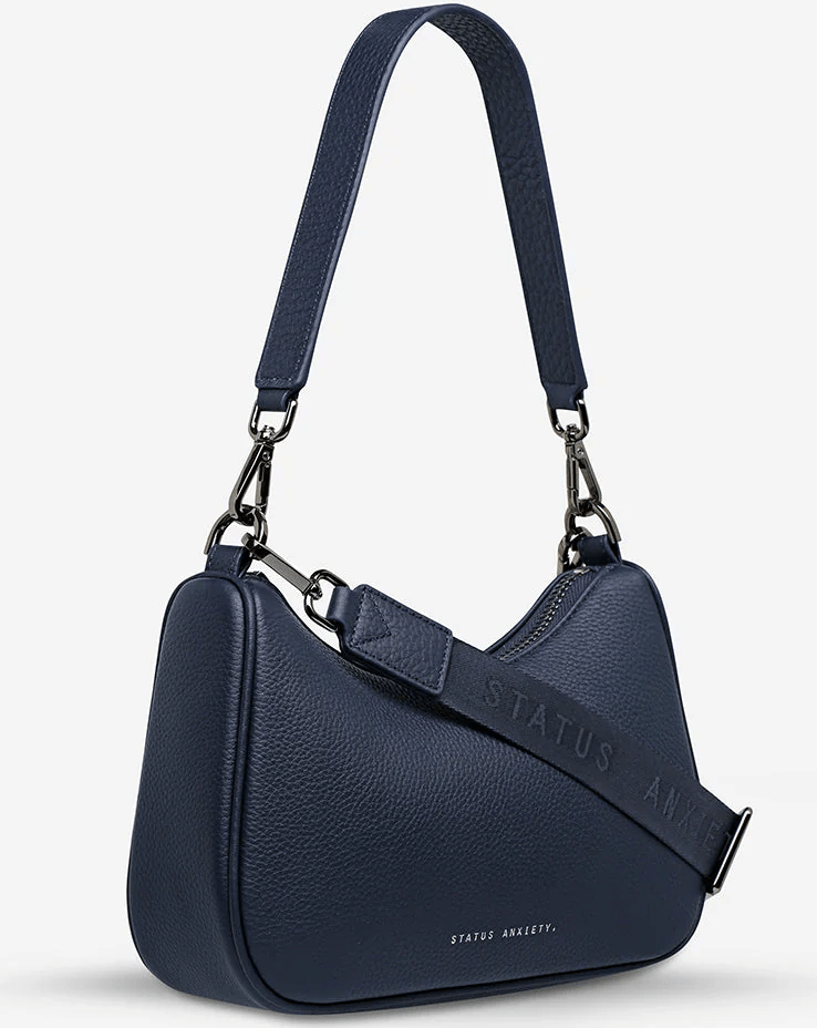STATUS ANXIETY Look Both Ways Bag - Midnight Blue