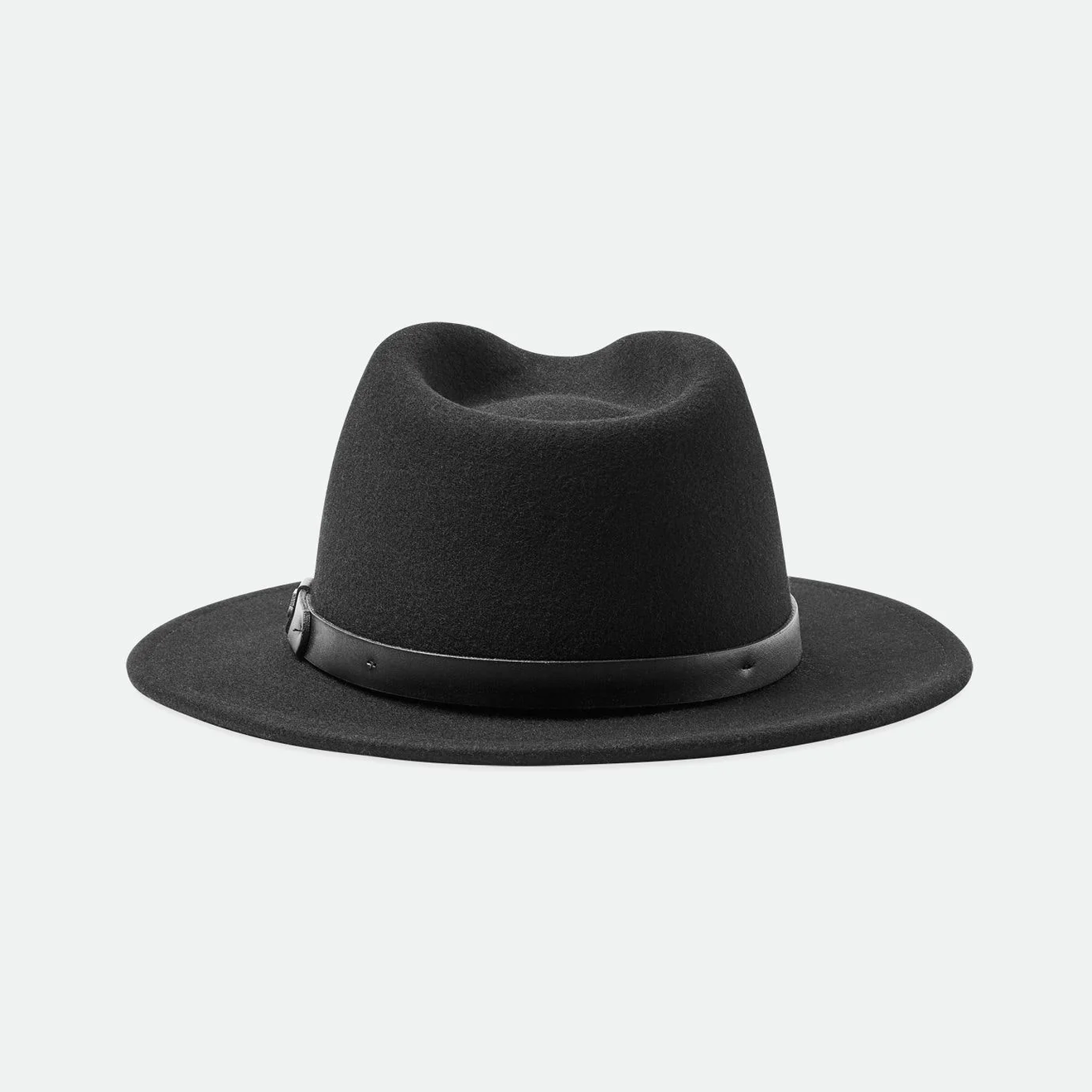 BRIXTON Messer Fedora - Black/black