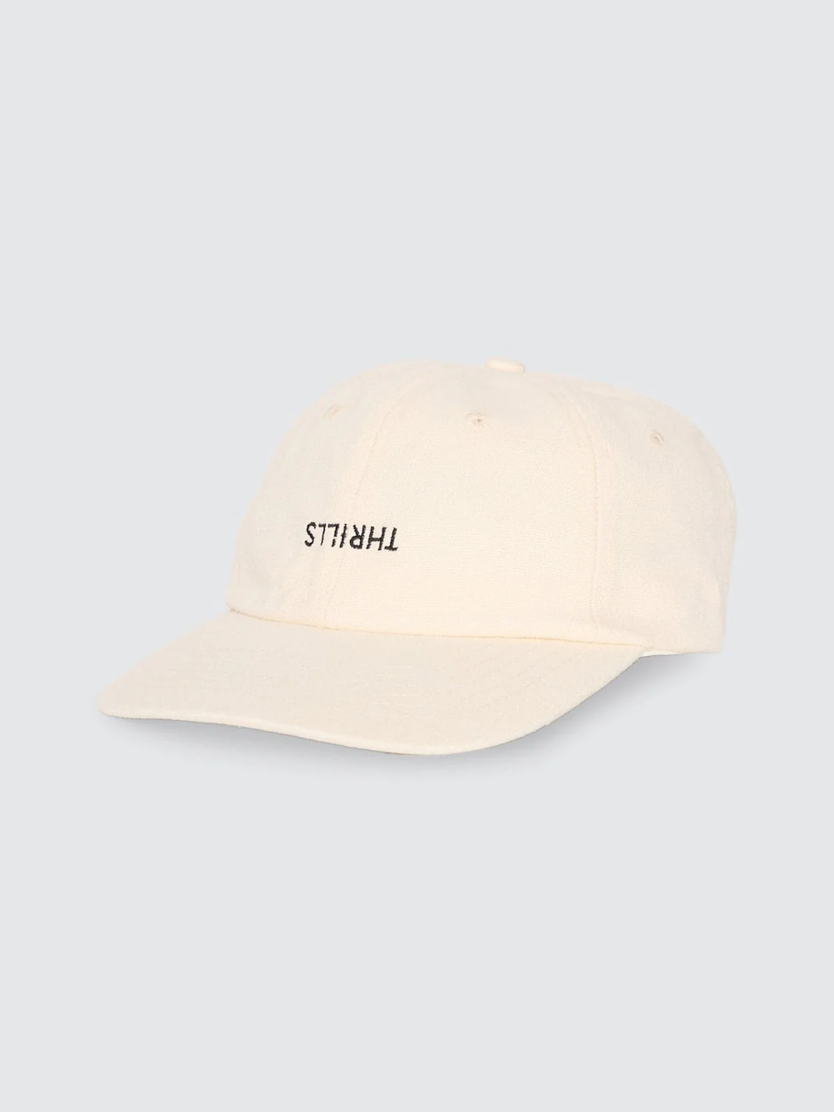 THRILLS Minimal thrills 6 panel cap -Heritage white