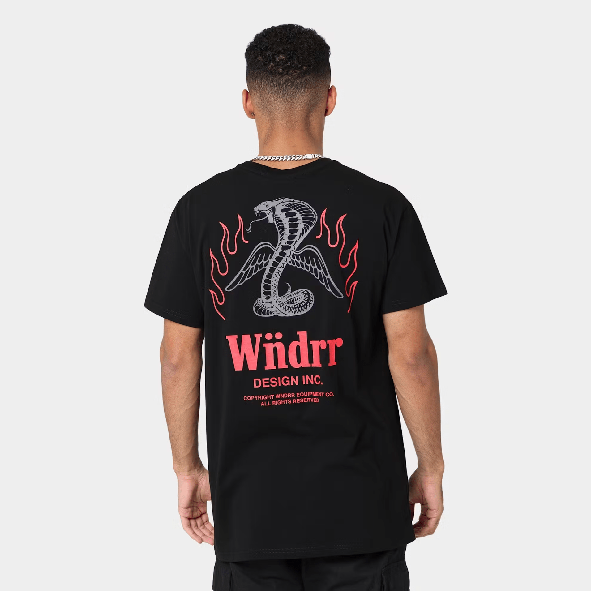 Wndrr durant custom fit tee - black