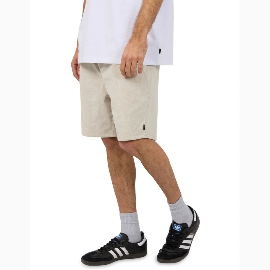 SILENT THEORY Cord short - Chalk