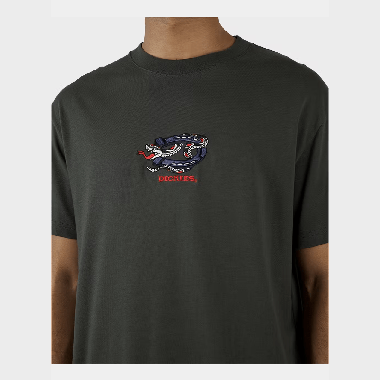 DICKIES Rattler box fit tee - Dark olive