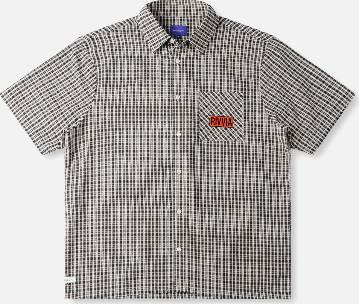 RIVVIA PROJECTS Box logo ss shirt - Green