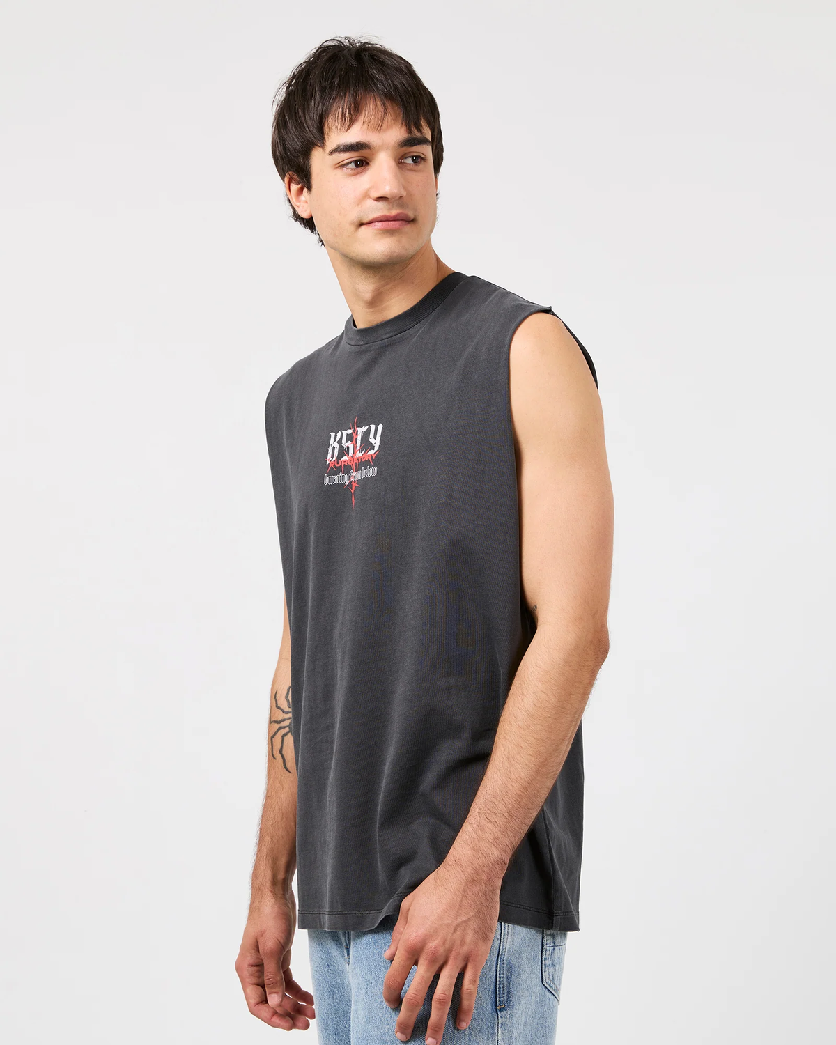 KSCY Burning Relaxed Muscle - Pigment black