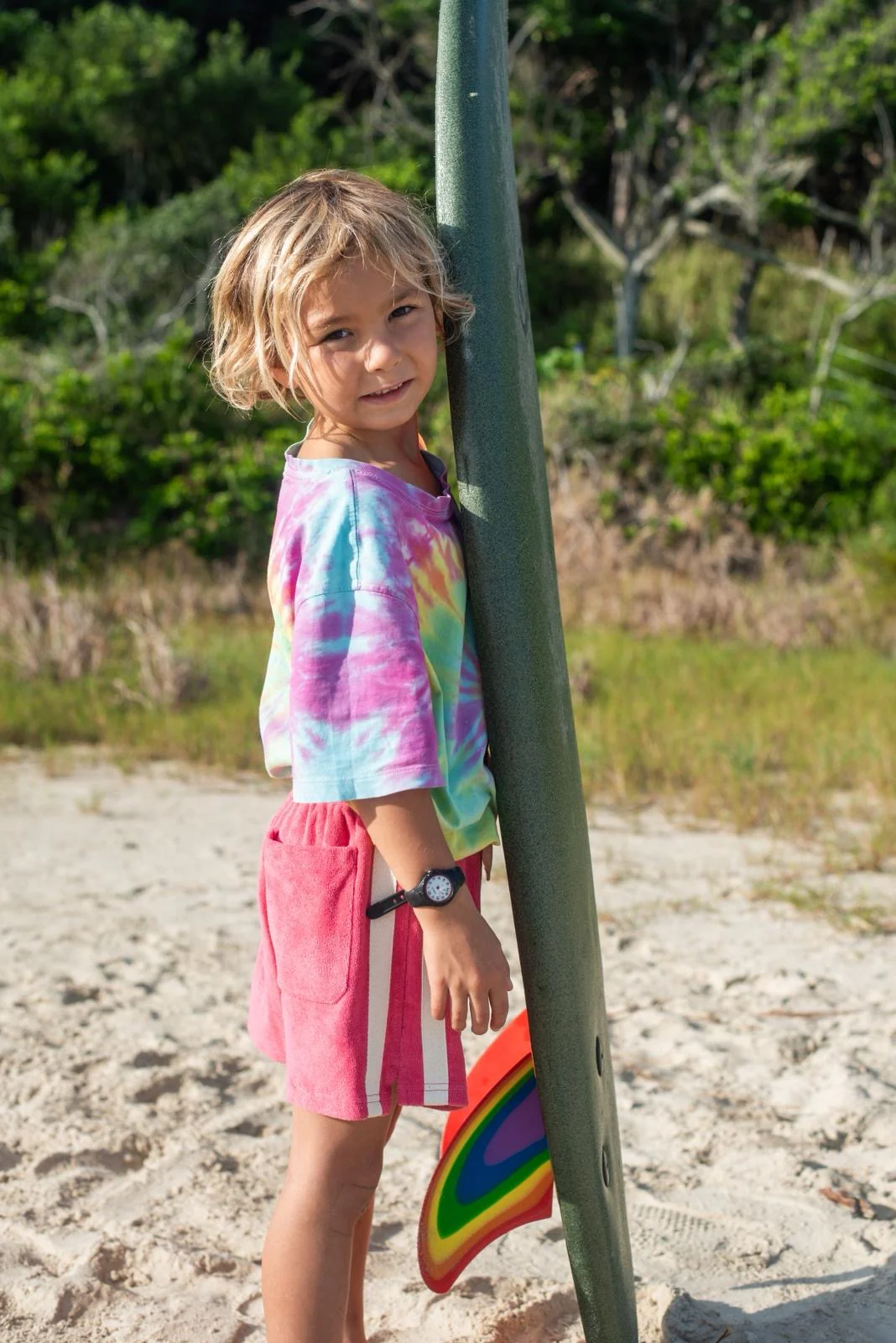 ATMOSEA Mini Terry Toweling Short - Strawberry