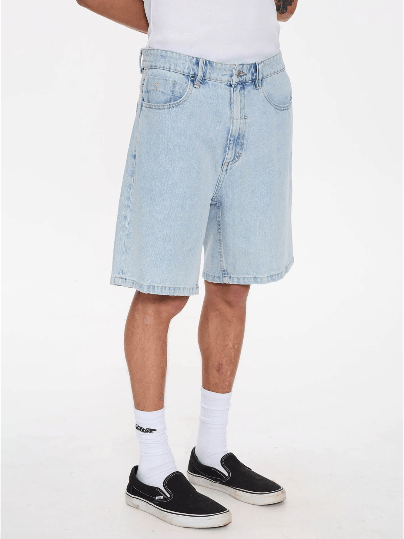 THRILLS Slacker Denim Short - Serenity Blue