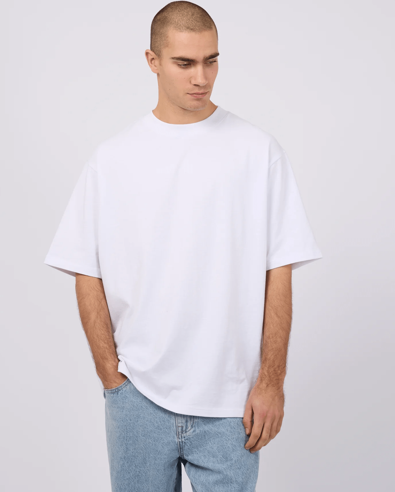 SILENT THEORY Heavy weigh tee - White