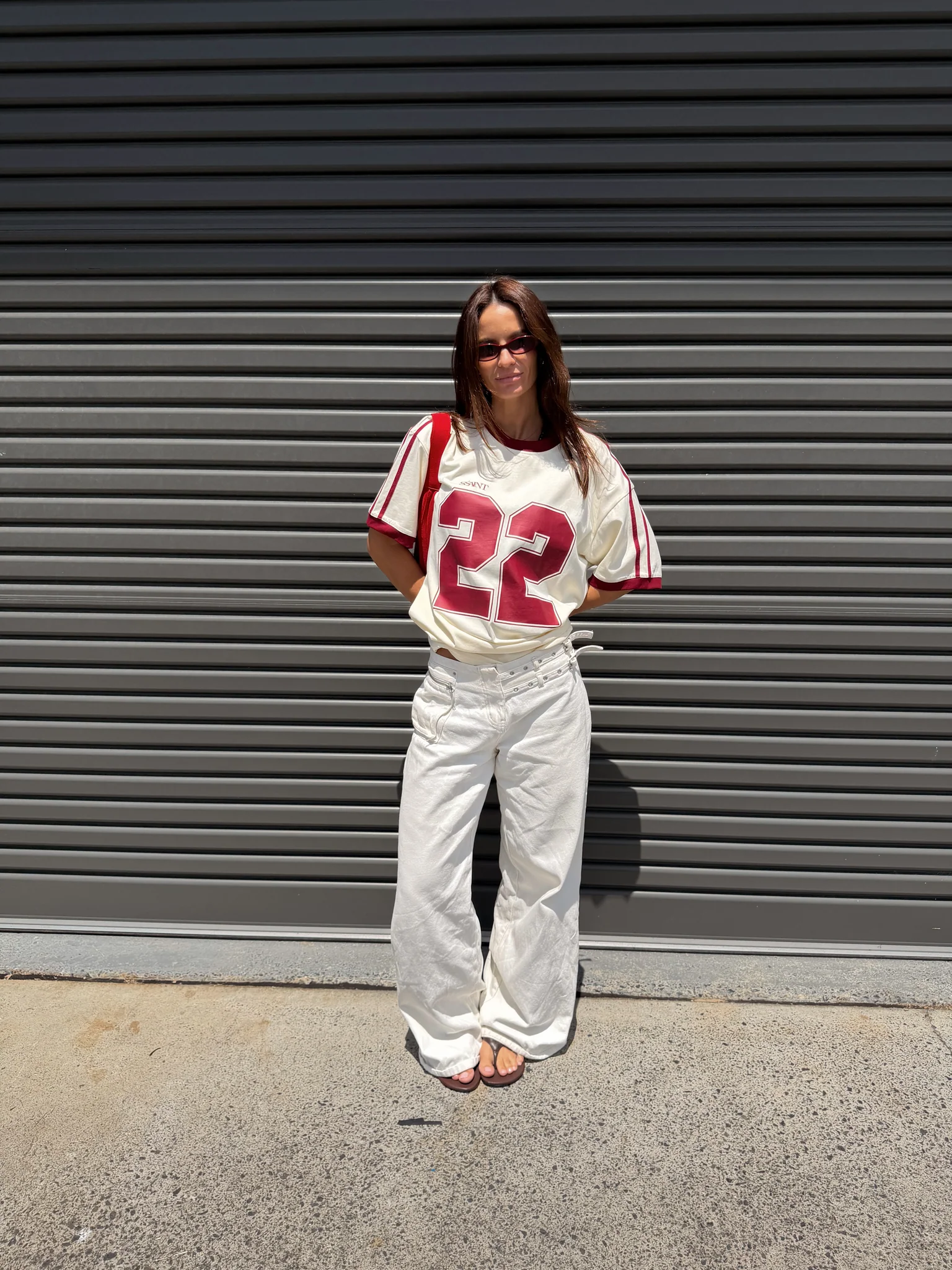 SSAINT Twenty two tee - Cherry