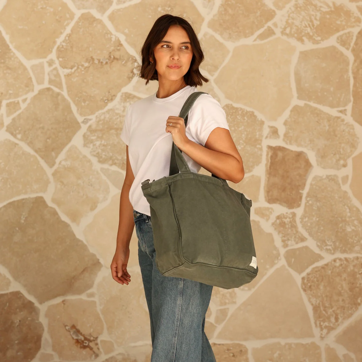 ARRAY Everyday Pocket Tote - Forest