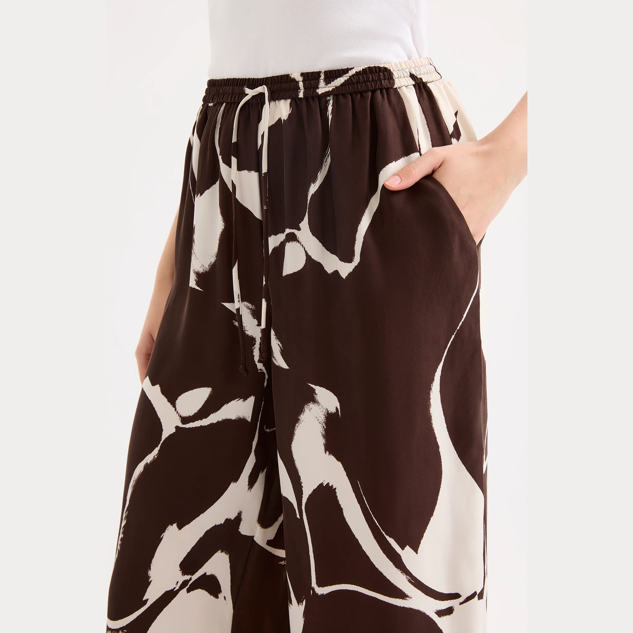 NUDE LUCY Ombra cupro pant