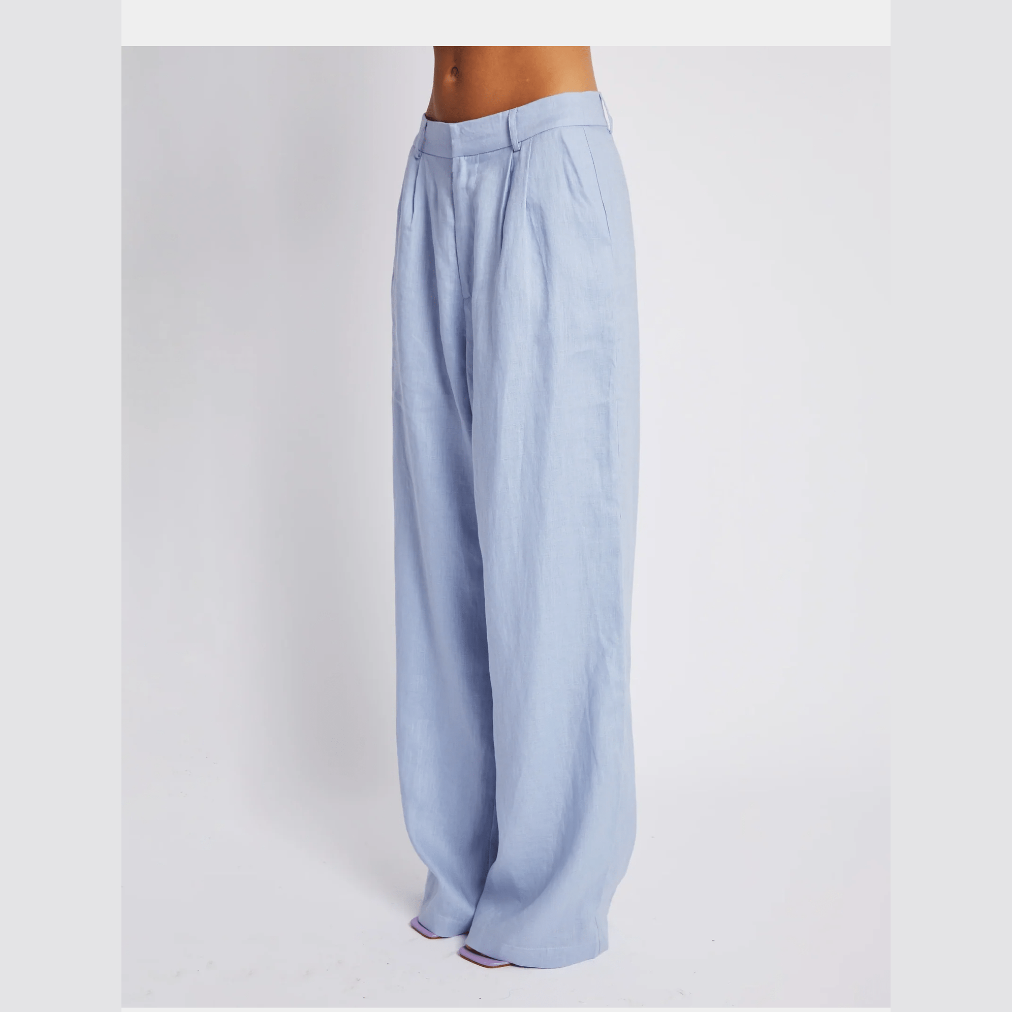 Summi summi - wide leg trouser - alice blue