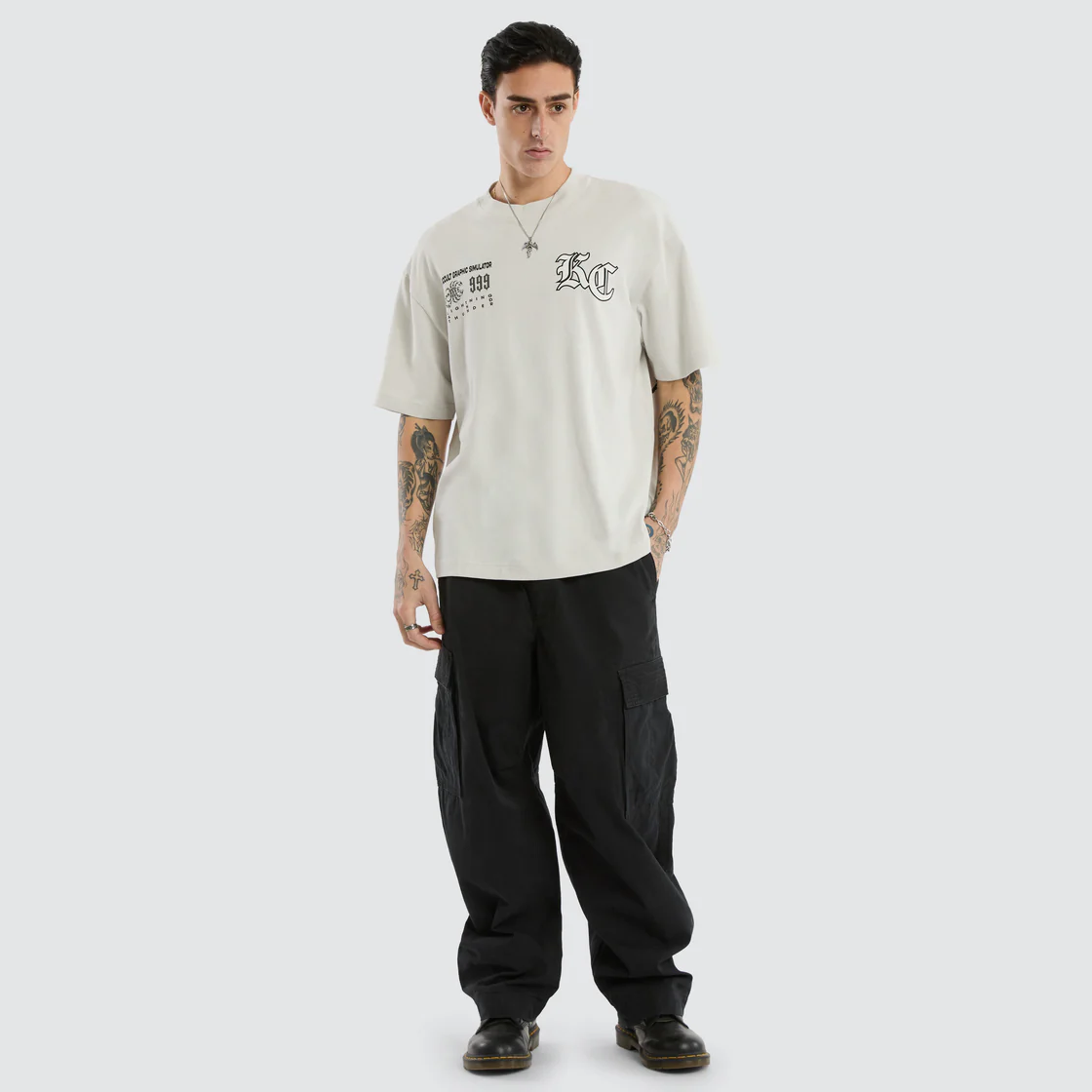 KSCY Movement Street Tee - Glacier Grey