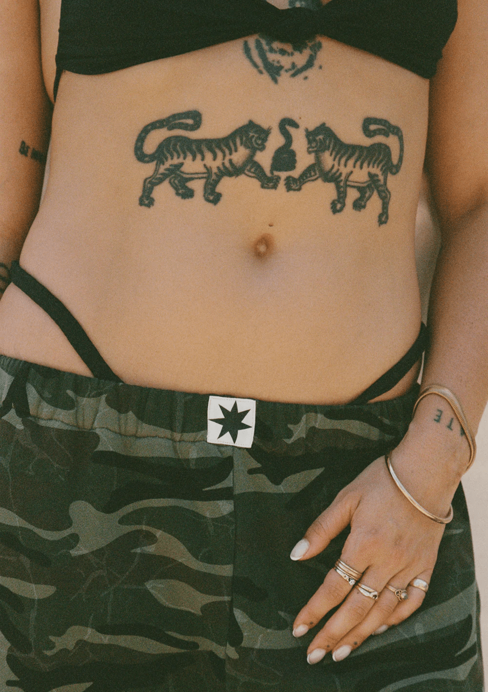CIAO CIAO VACATION Bobbie pants - Camo