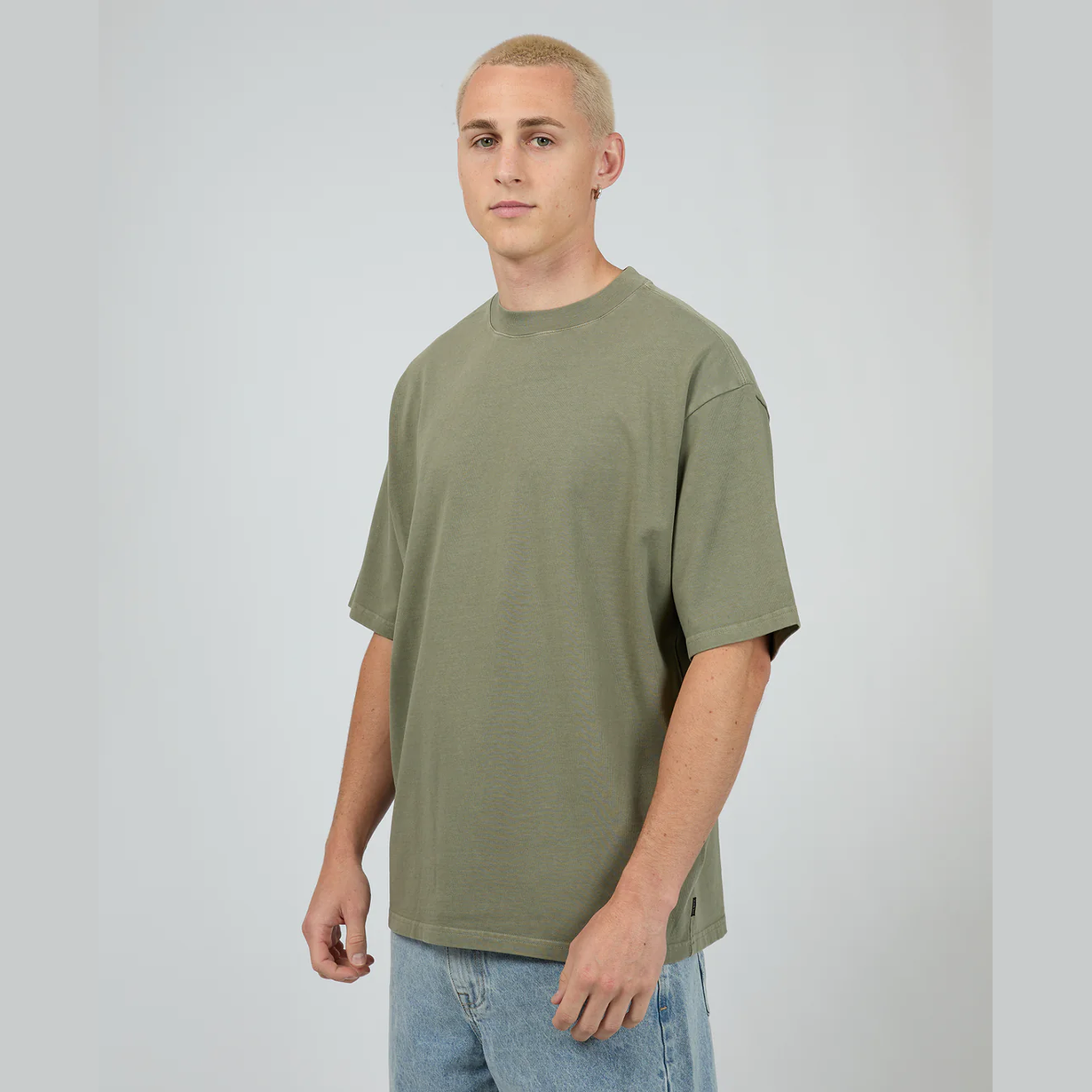 SILENT THEORY Heavy weight tee - Khaki