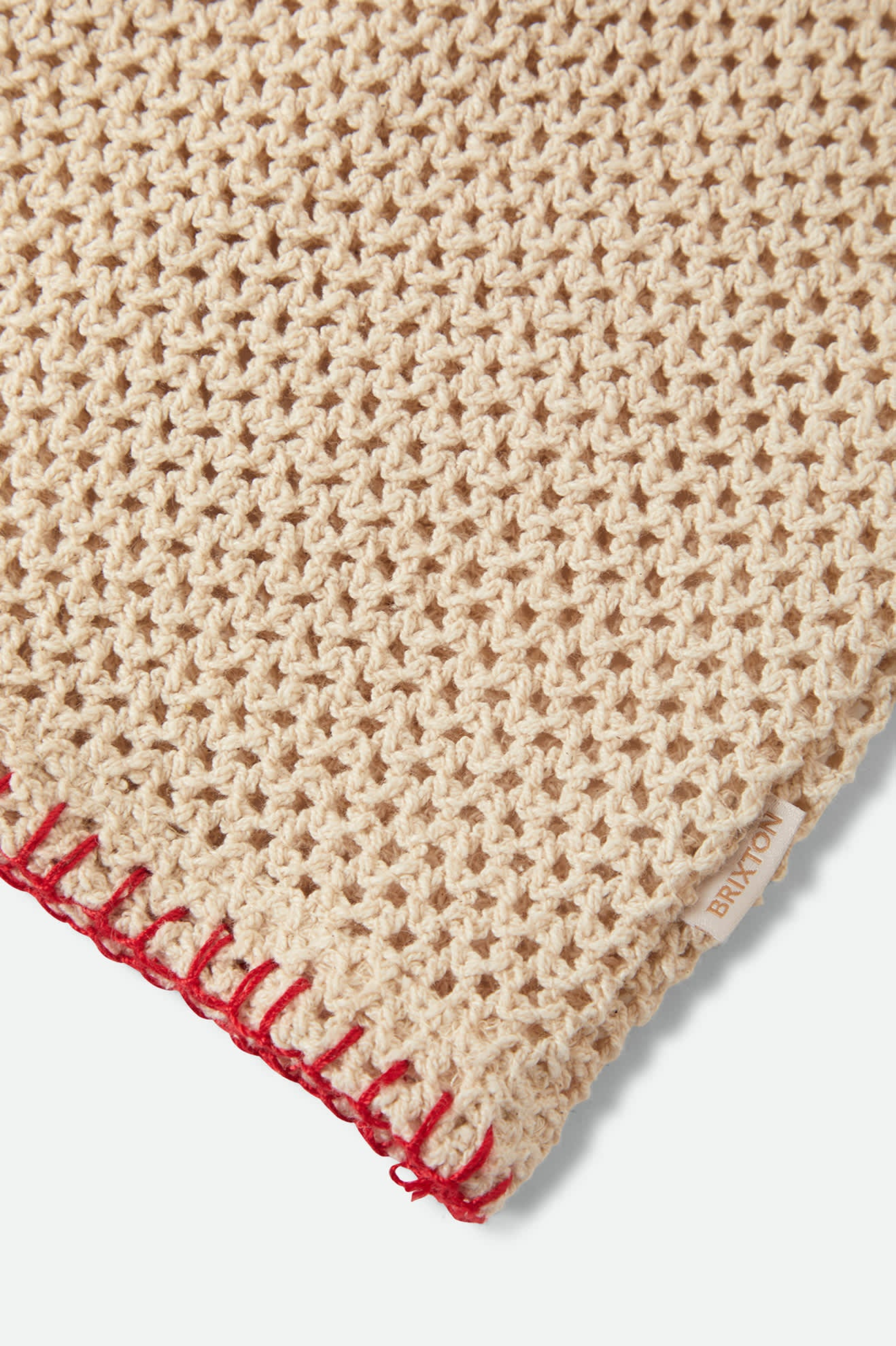 BRIXTON Mini crochet skirt - Timeless taupe