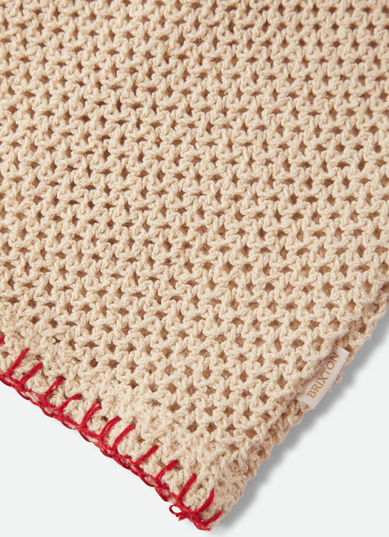 BRIXTON Mini crochet skirt - Timeless taupe