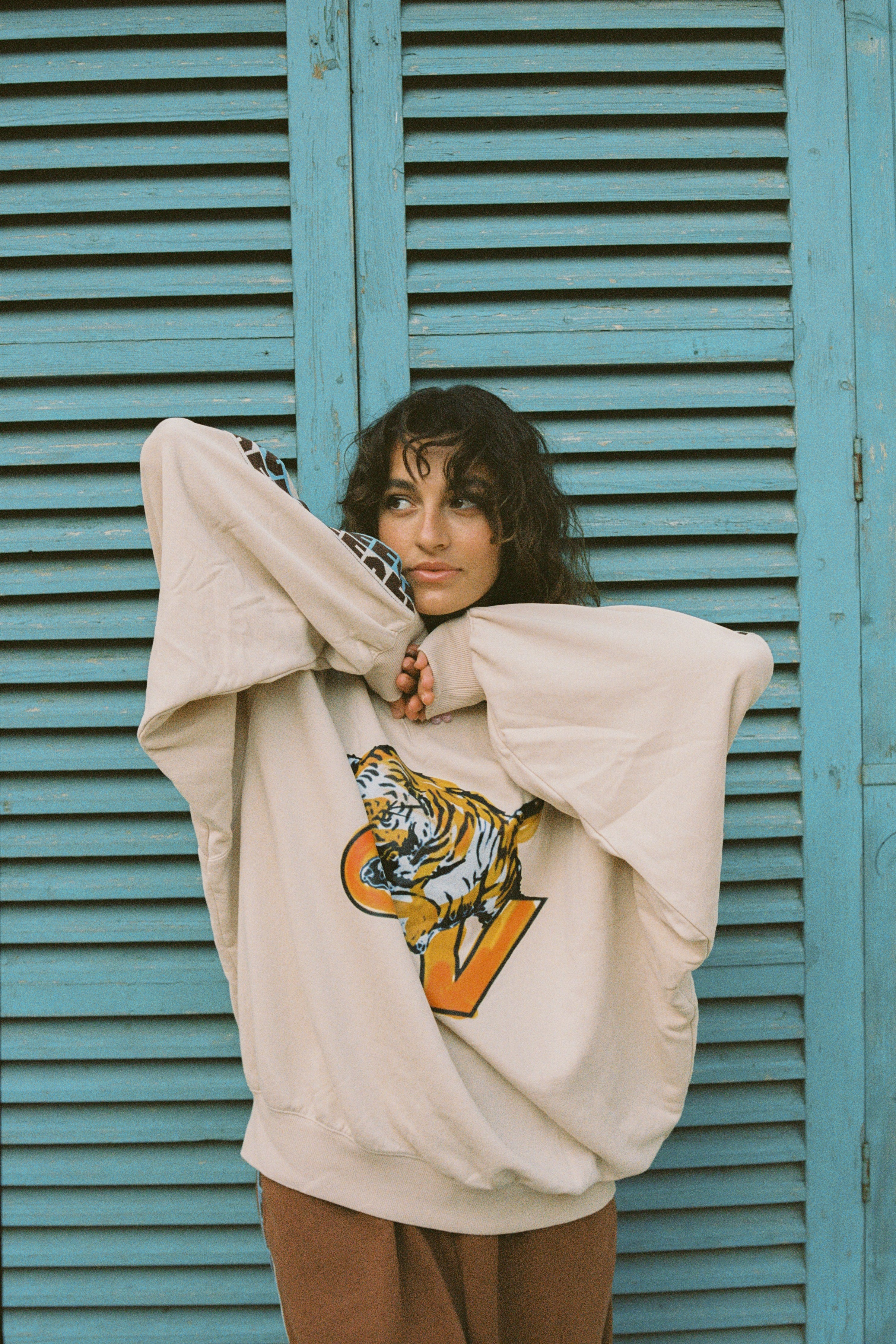 CIAO CIAO VACATION Vintage sports tiger jumper