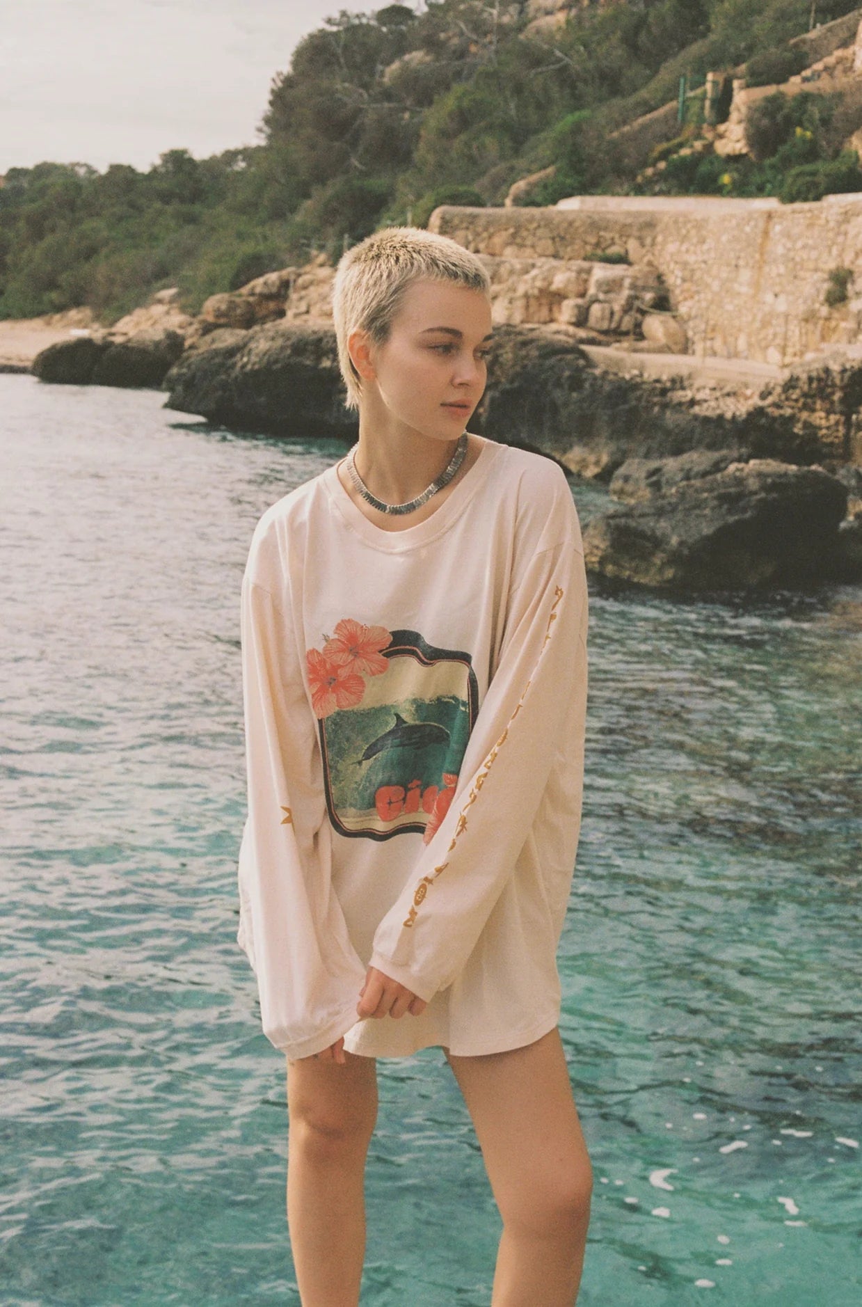 CIAO CIAO Aov dolphin ls tee