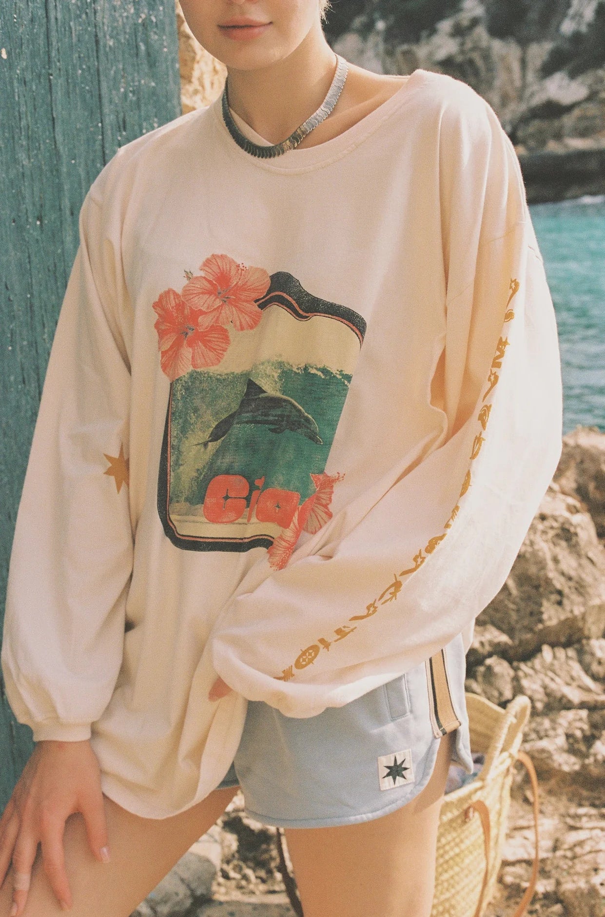 CIAO CIAO Aov dolphin ls tee