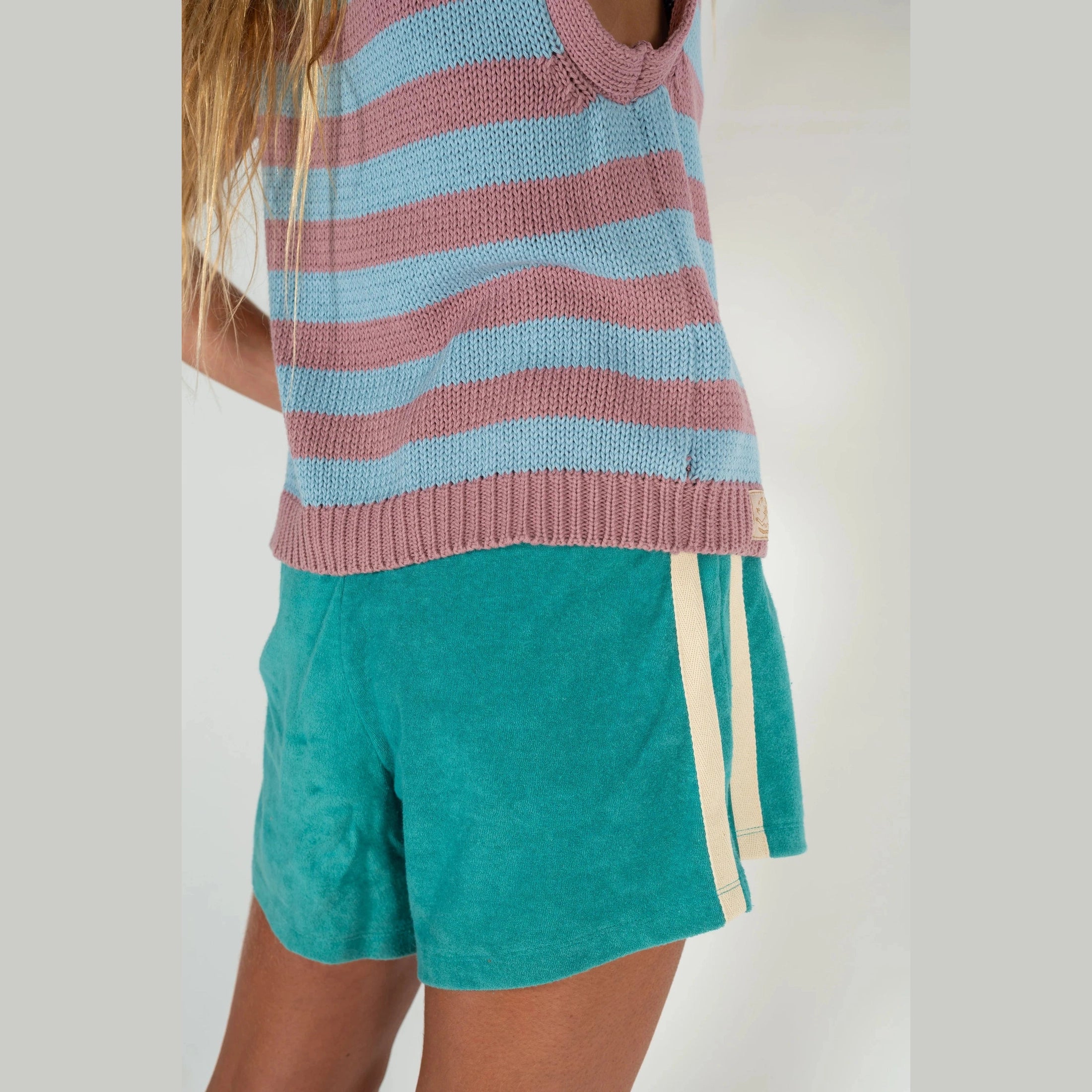 ATMOSEA Knit vest - Candy stripe
