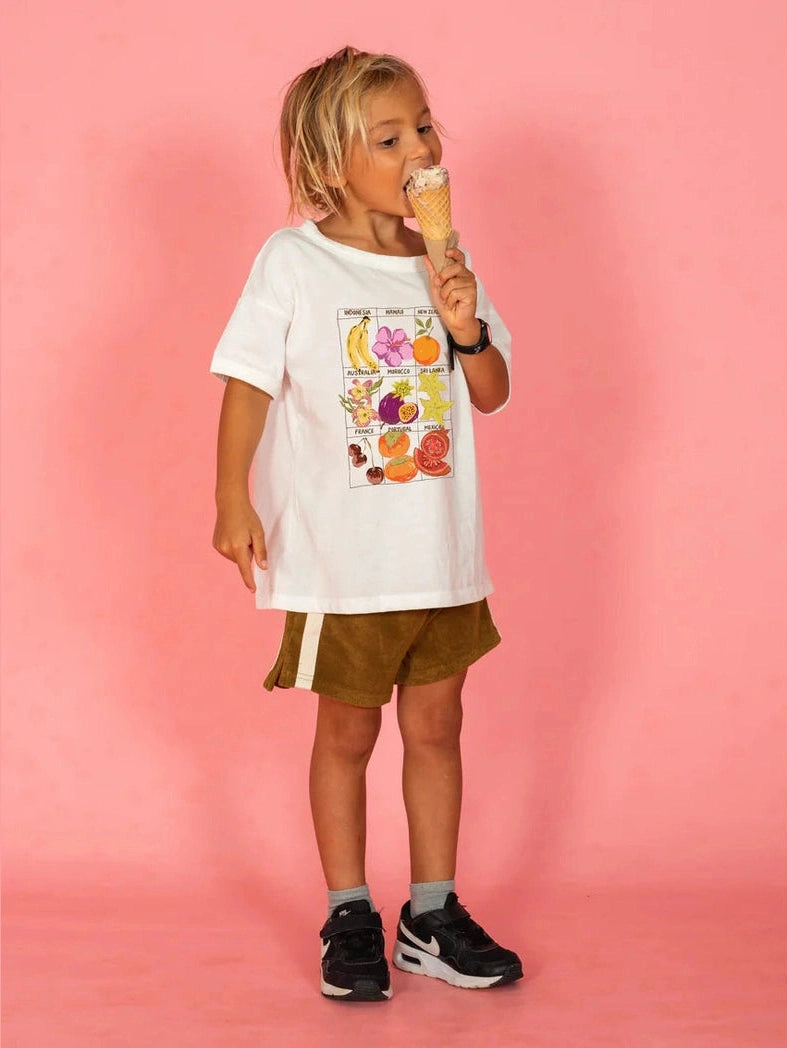 ATMOSEA Mini Terry Towelling Shorts - Army Green