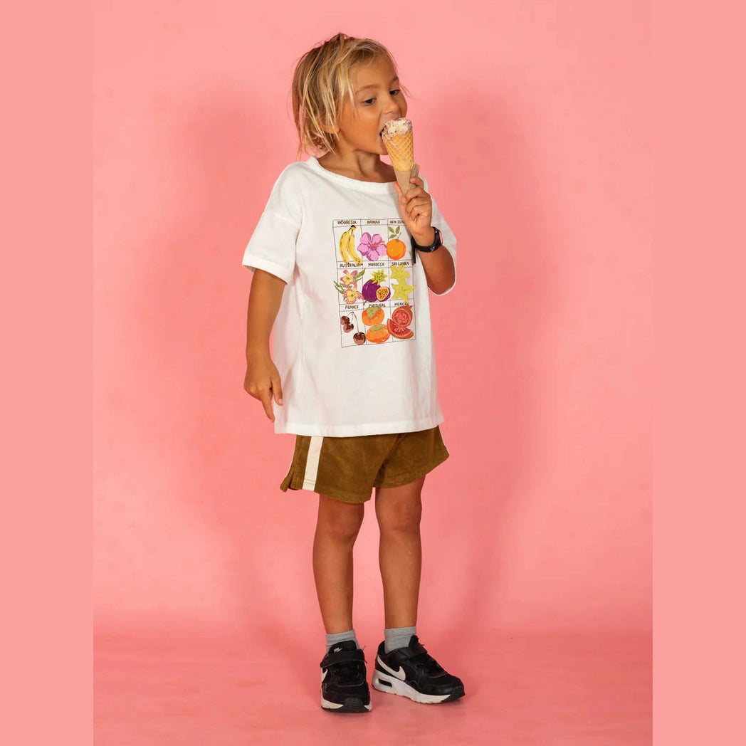 ATMOSEA Mini Terry Towelling Shorts - Army Green
