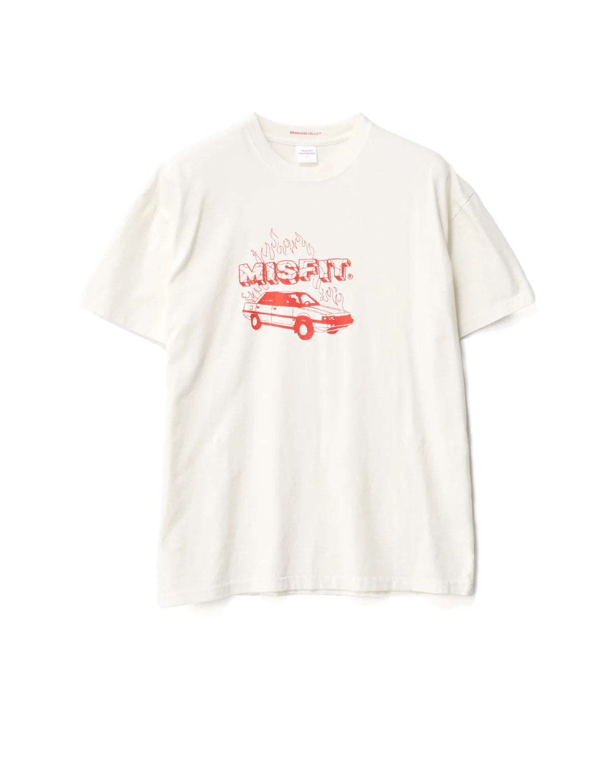 MISFIT Burning desire tee - Thrift white