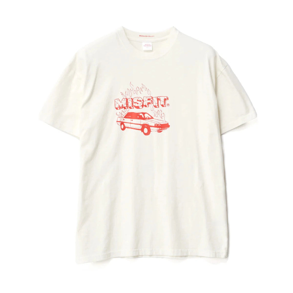 MISFIT Burning desire tee - Thrift white