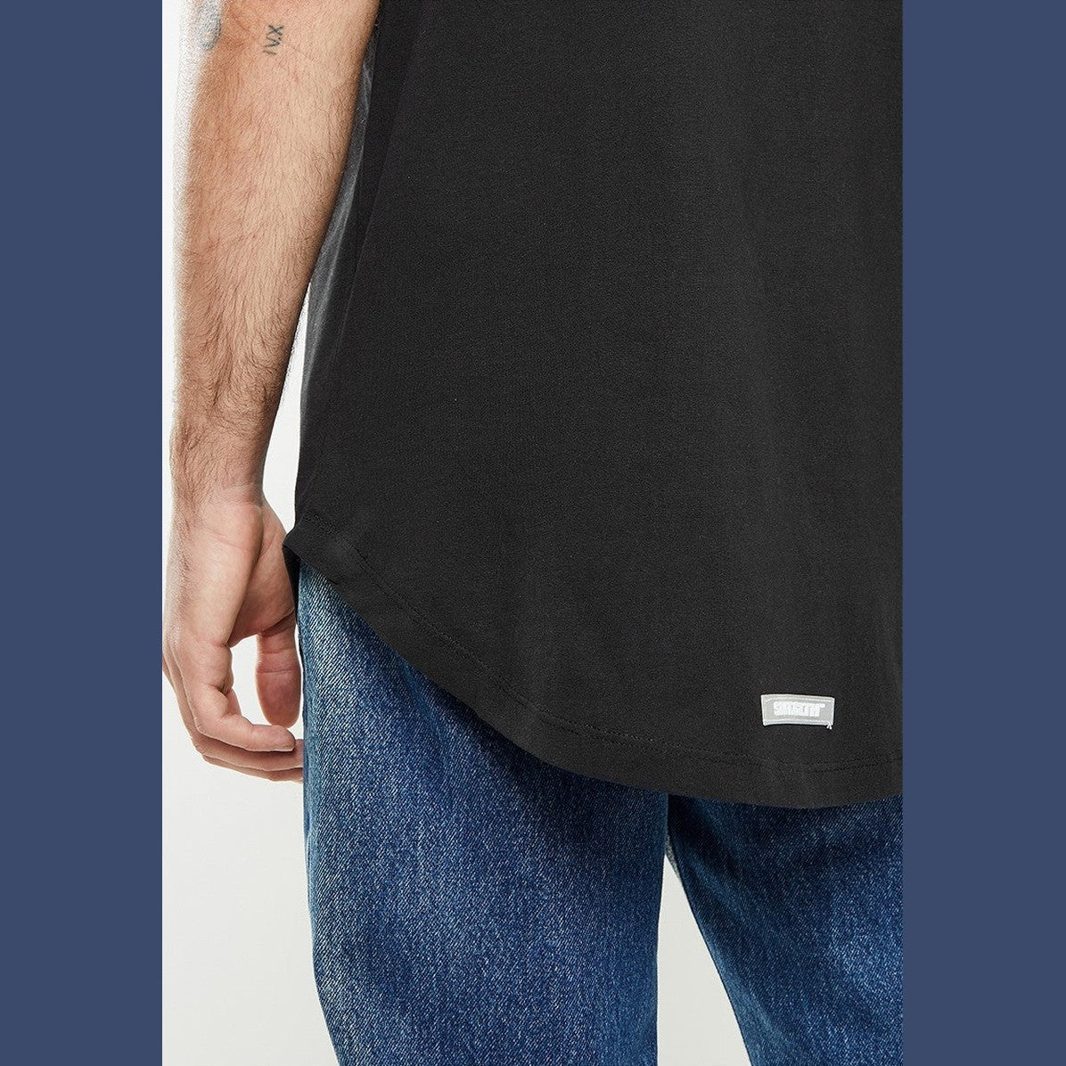 St goliath shadow s/s tee - black