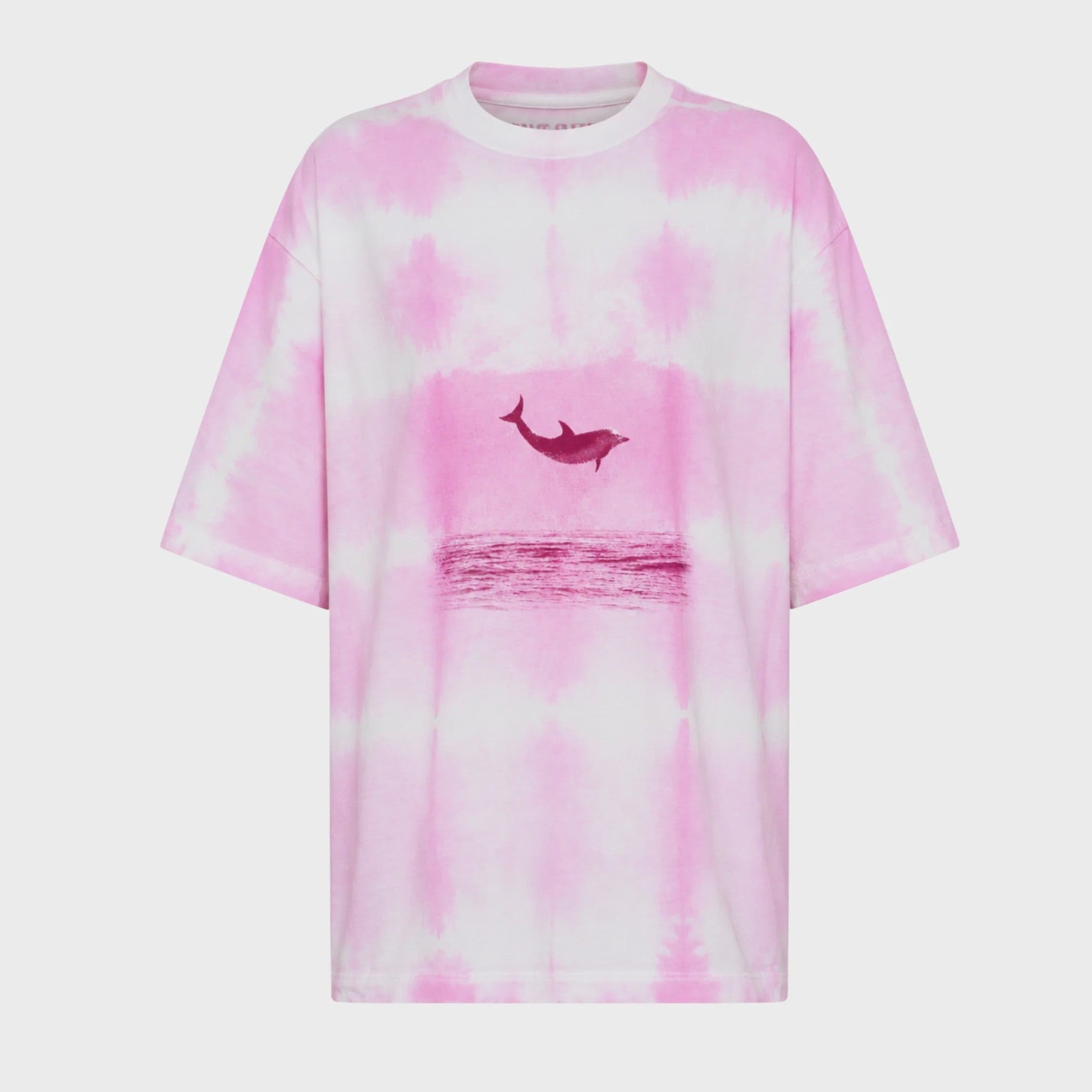PATCHS STUDIO PINK DOLPHIN TEE