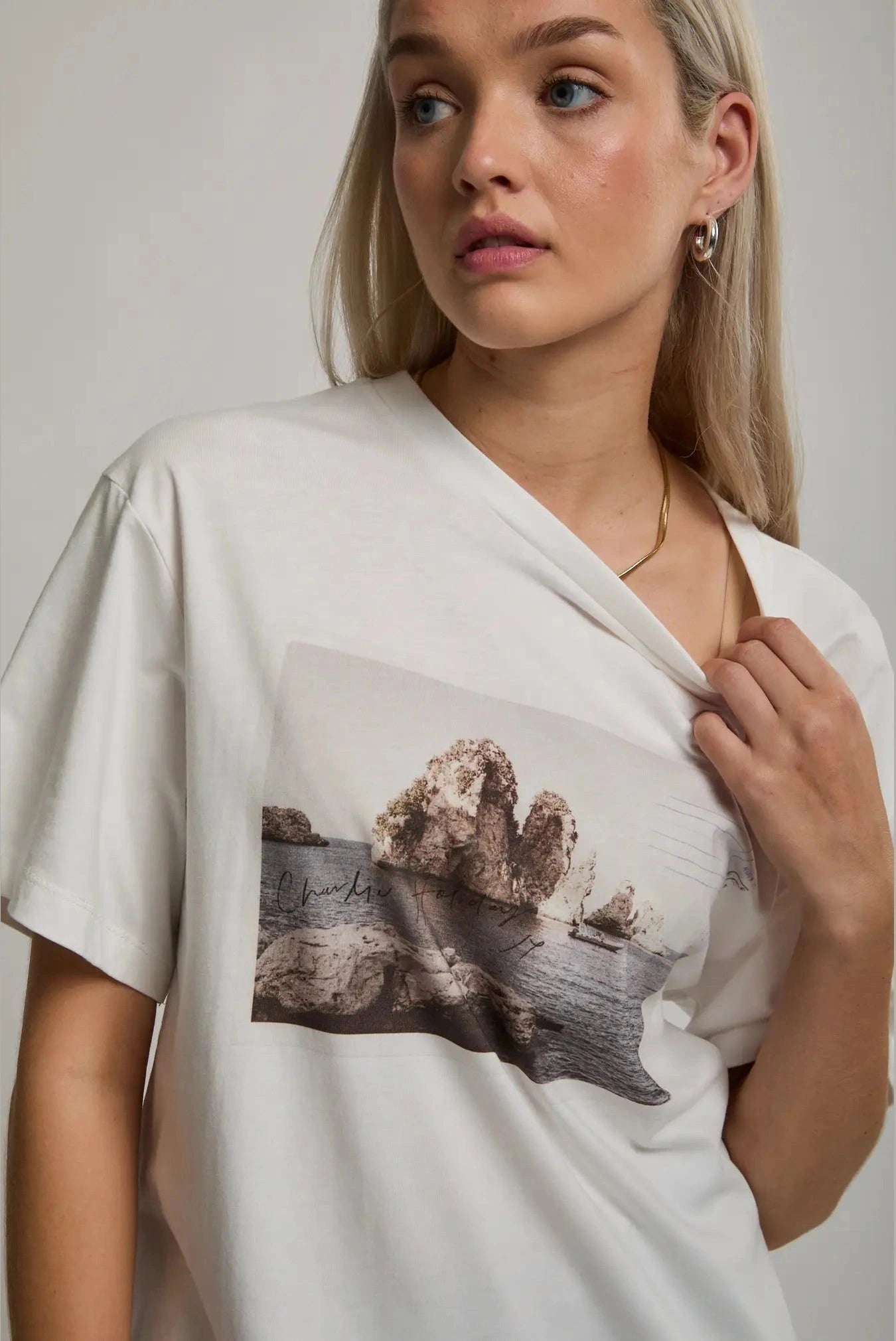 Charlie Holiday POSTCARD BOYFRIEND TEE
